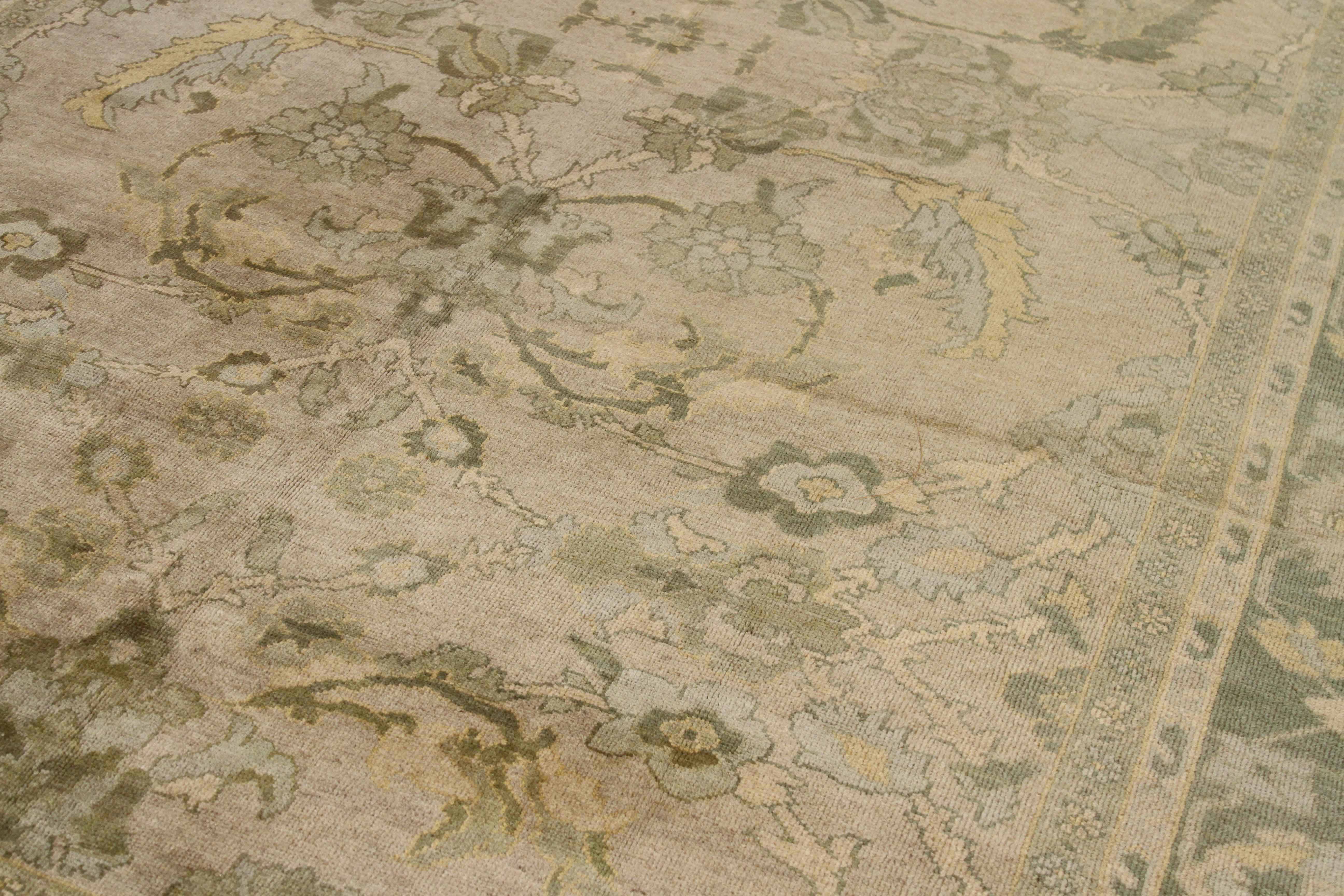 Thumbnail 2 for Antique Persian Sultanabad Transitional Rug 73211