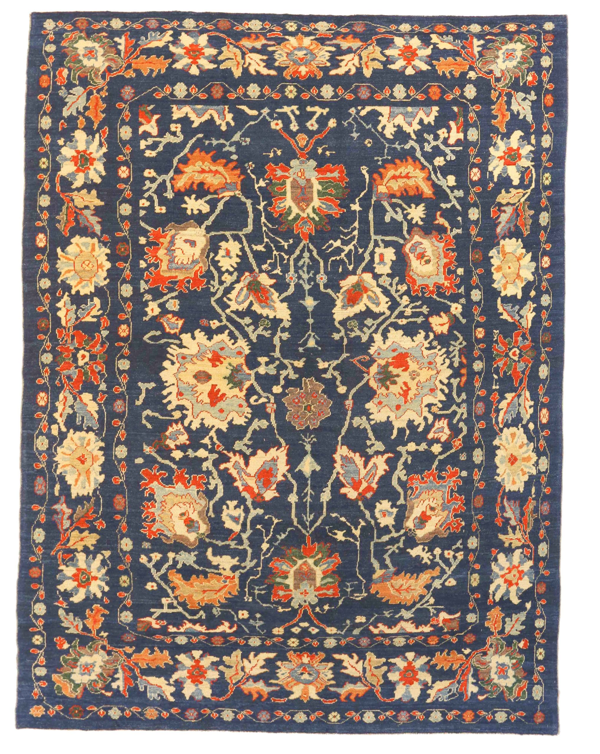 Thumbnail 4 for Persian Oushak Transitional Rug 68565