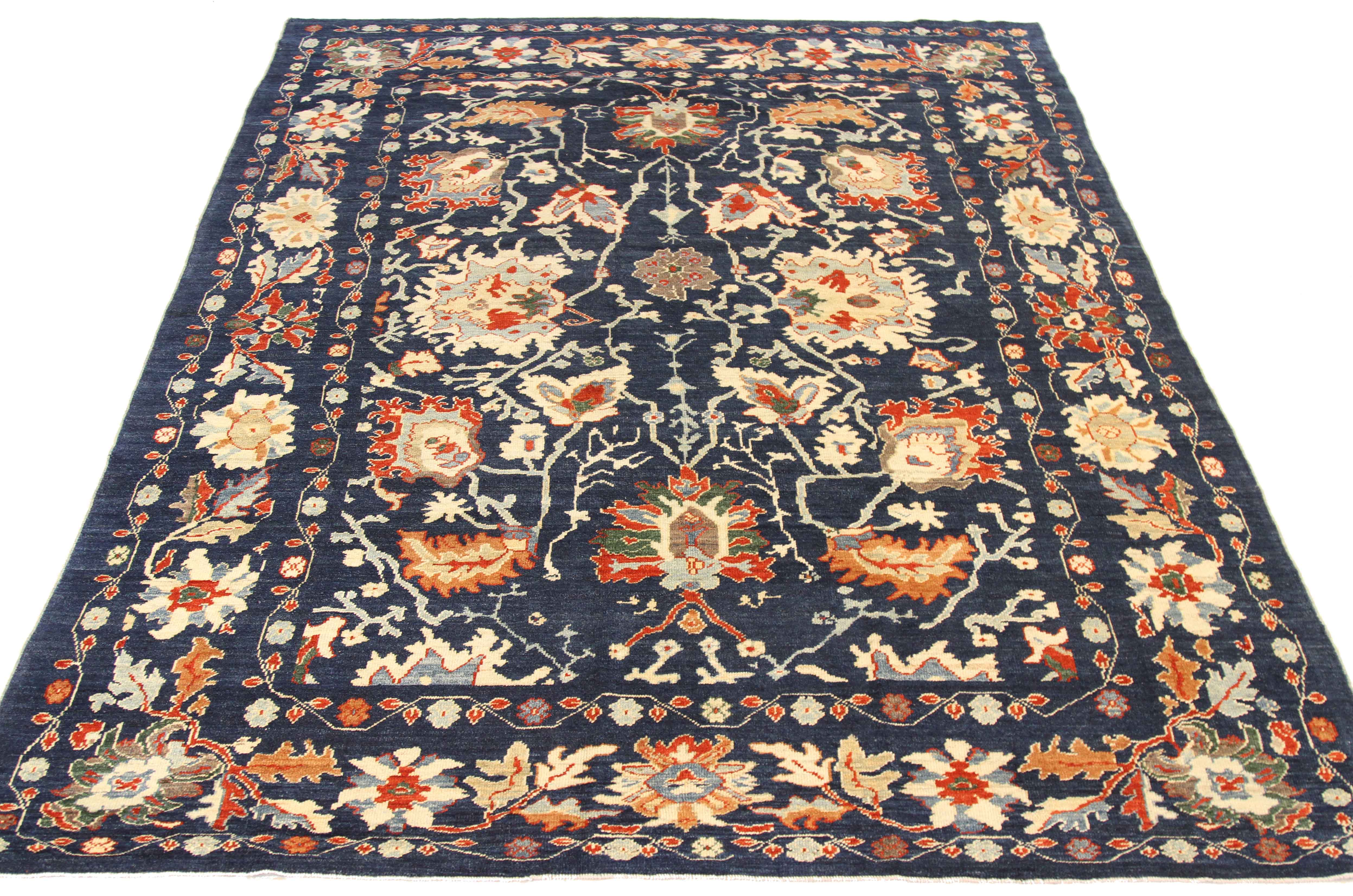 Thumbnail 3 for Persian Oushak Transitional Rug 68565
