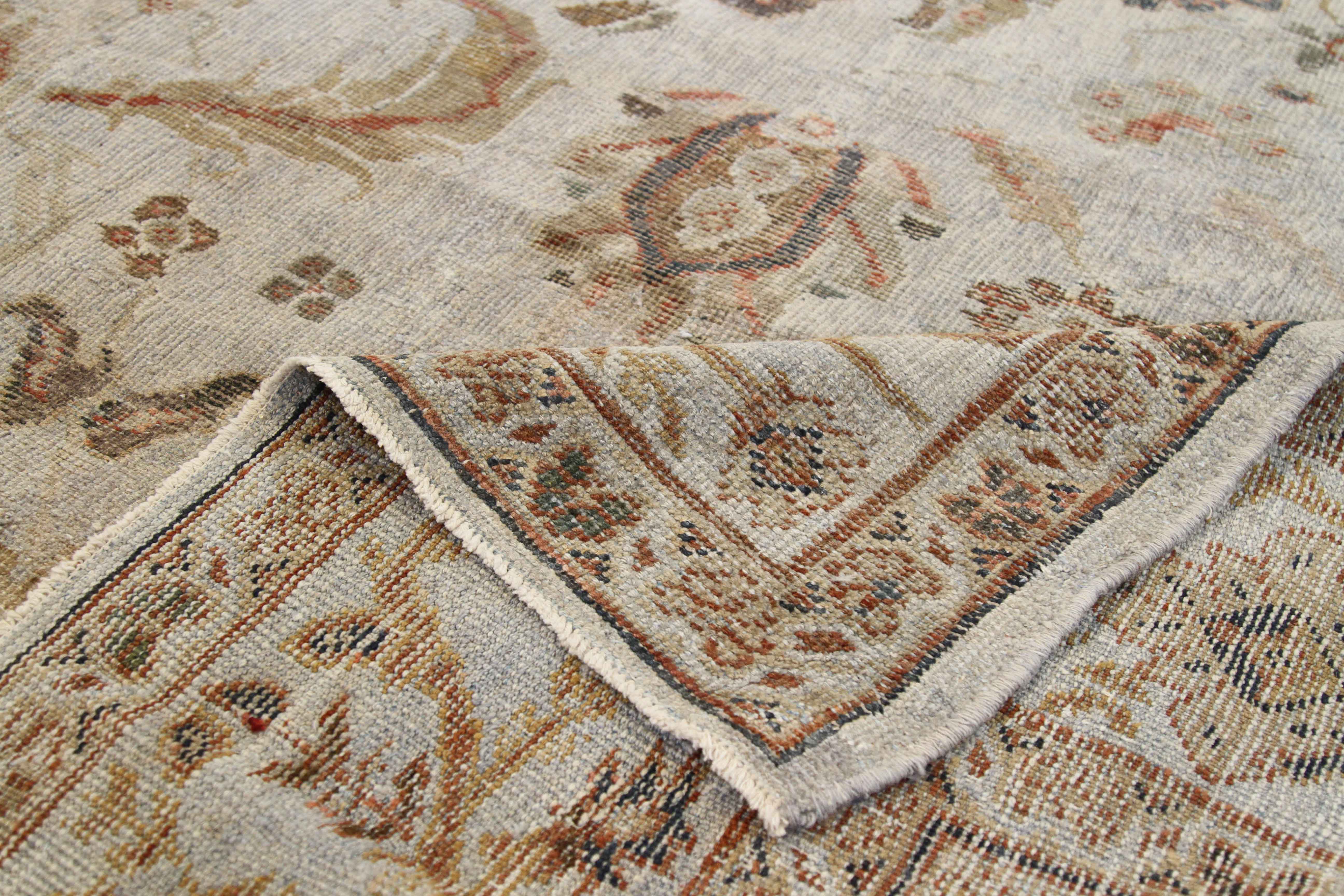 Thumbnail 3 for Antique Persian Sultanabad Transitional Rug 68586