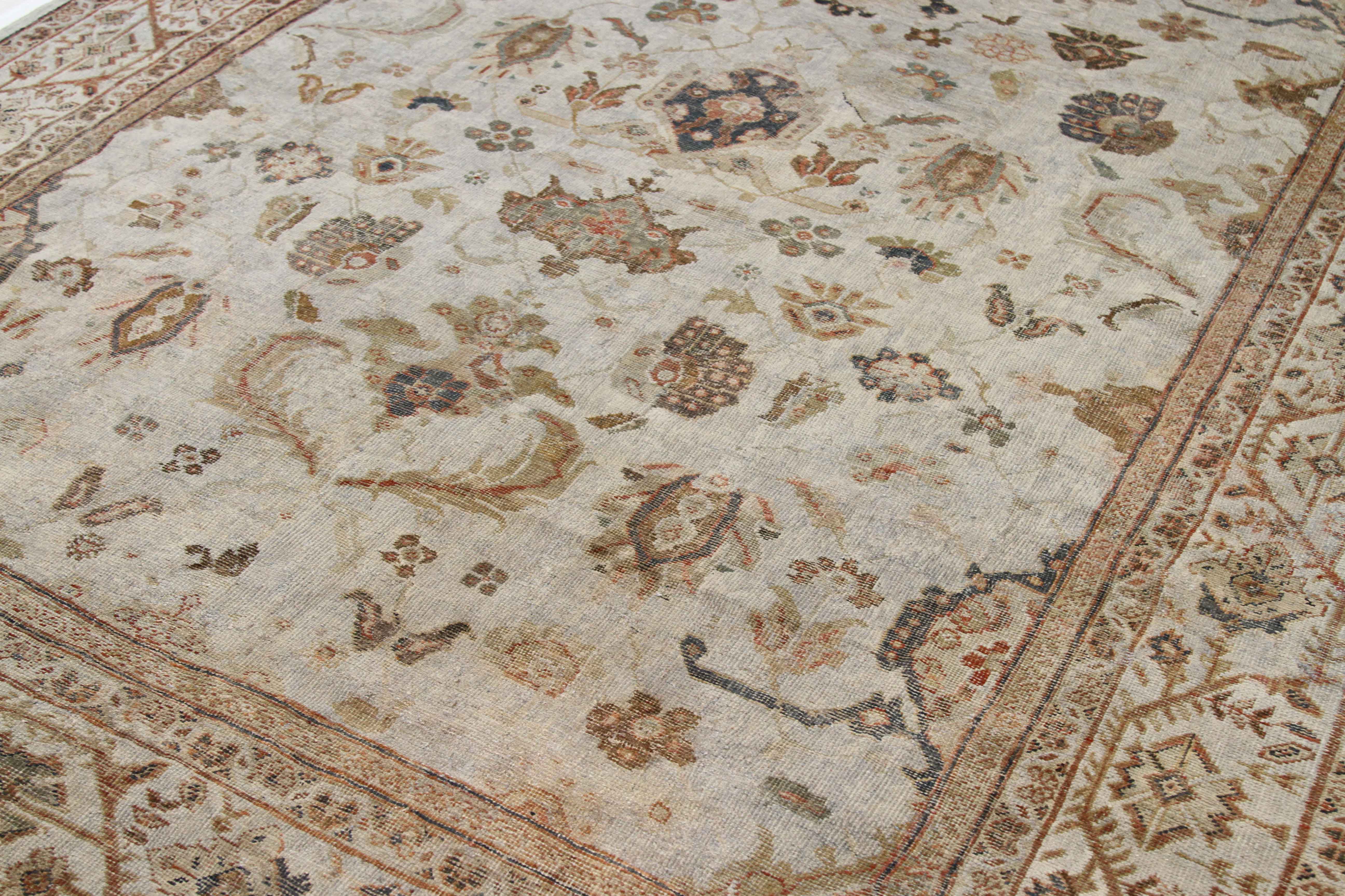 Thumbnail 2 for Antique Persian Sultanabad Transitional Rug 68586
