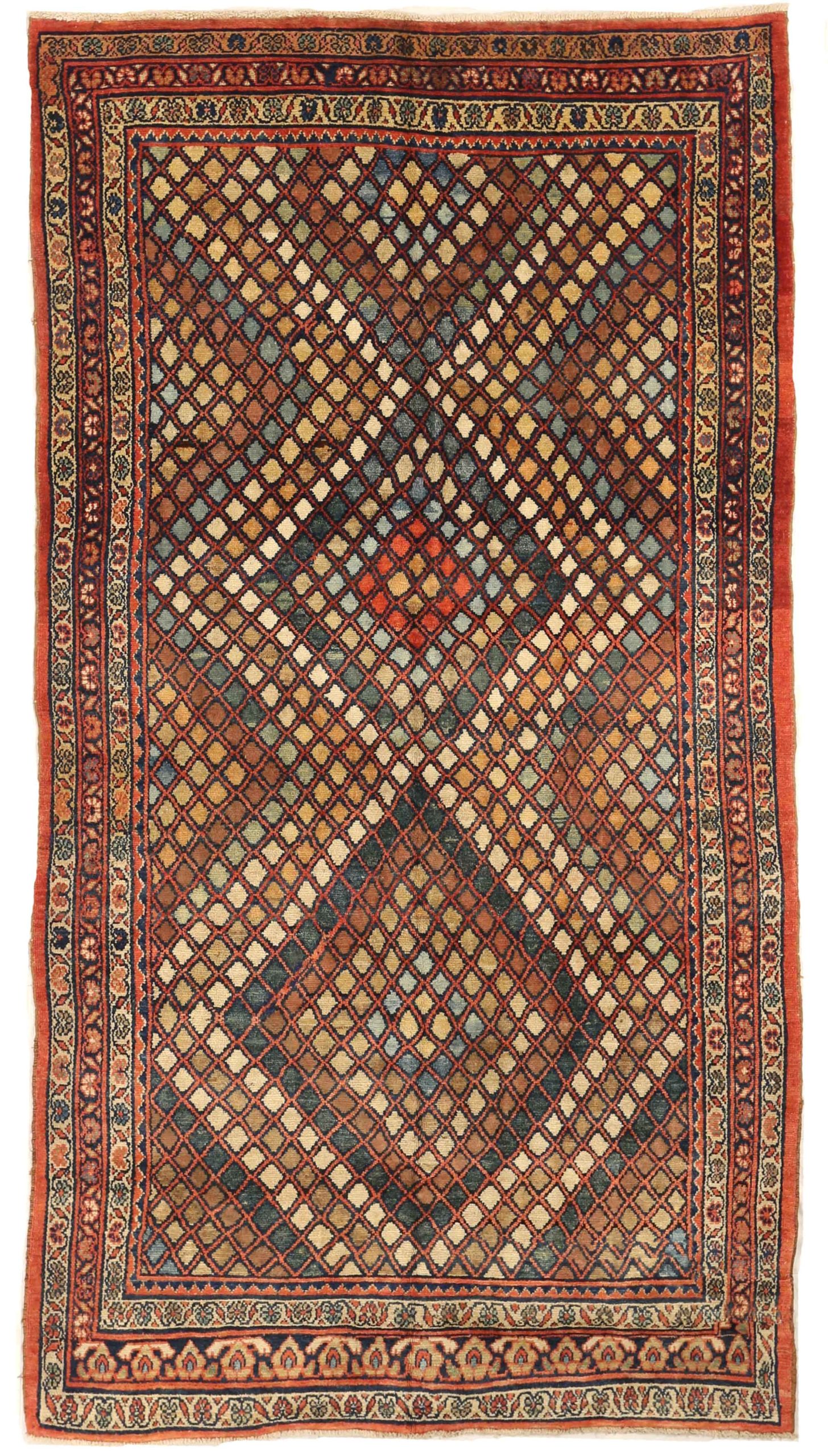 Thumbnail 5 for Antique Persian Transitional Rug 73241