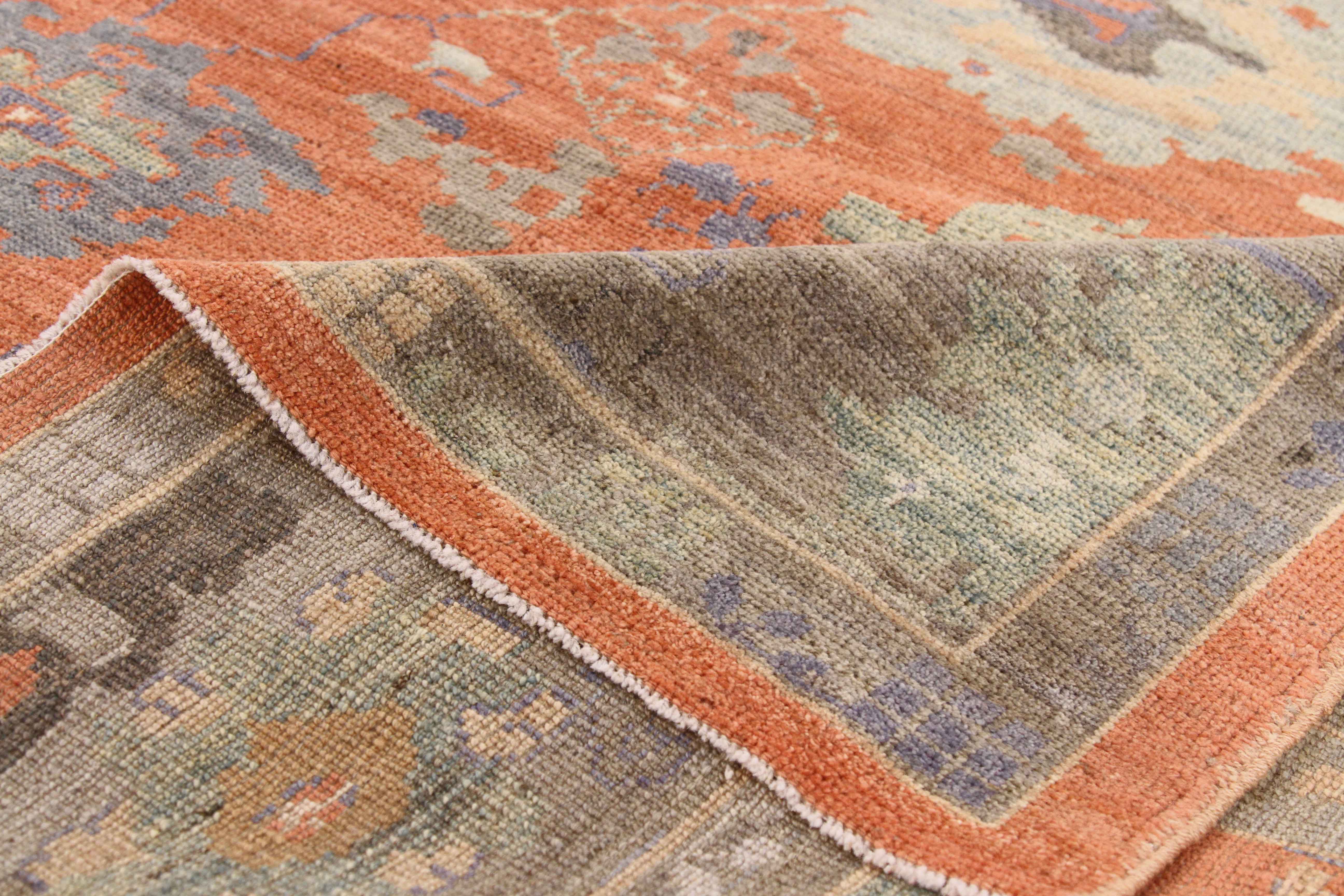 Thumbnail 4 for Persian Oushak Transitional Rug 68620