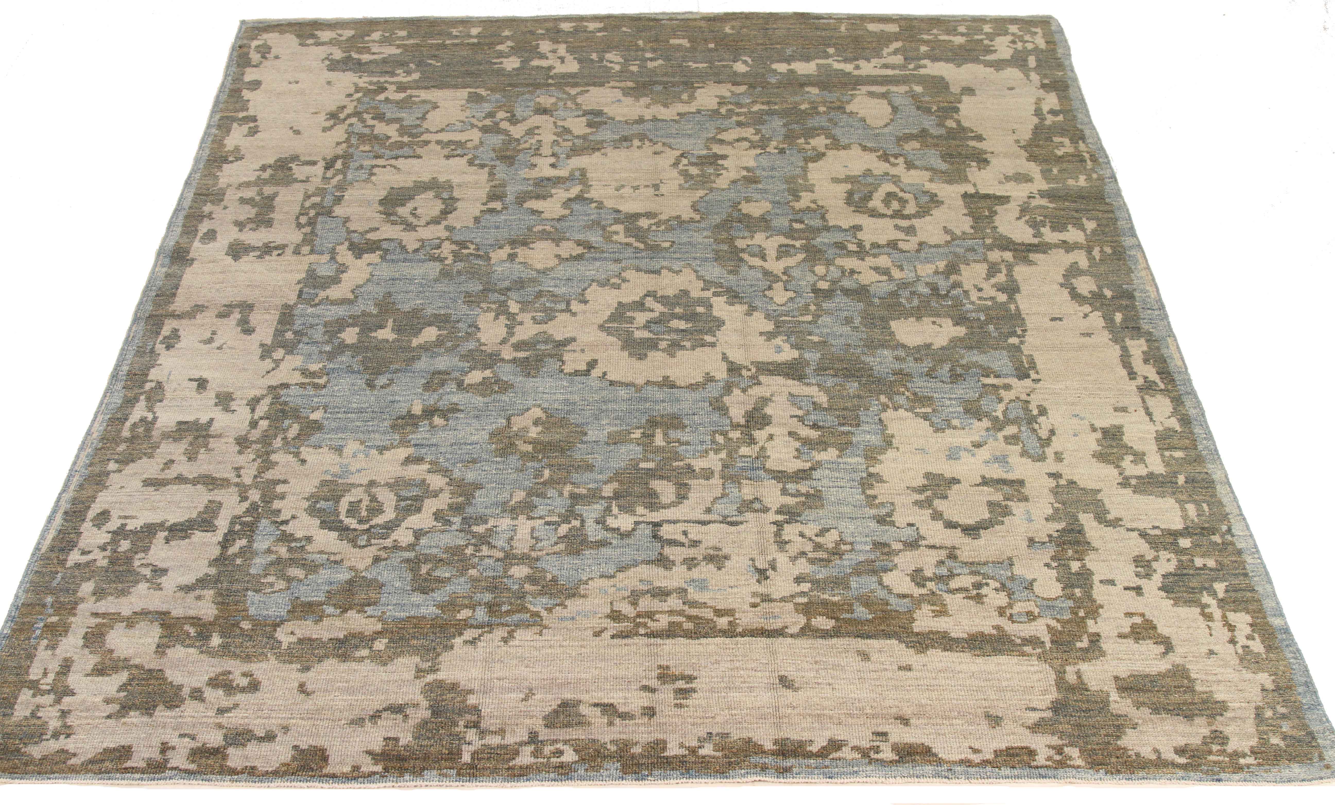 Thumbnail 6 for Persian Oushak Transitional Rug 68603