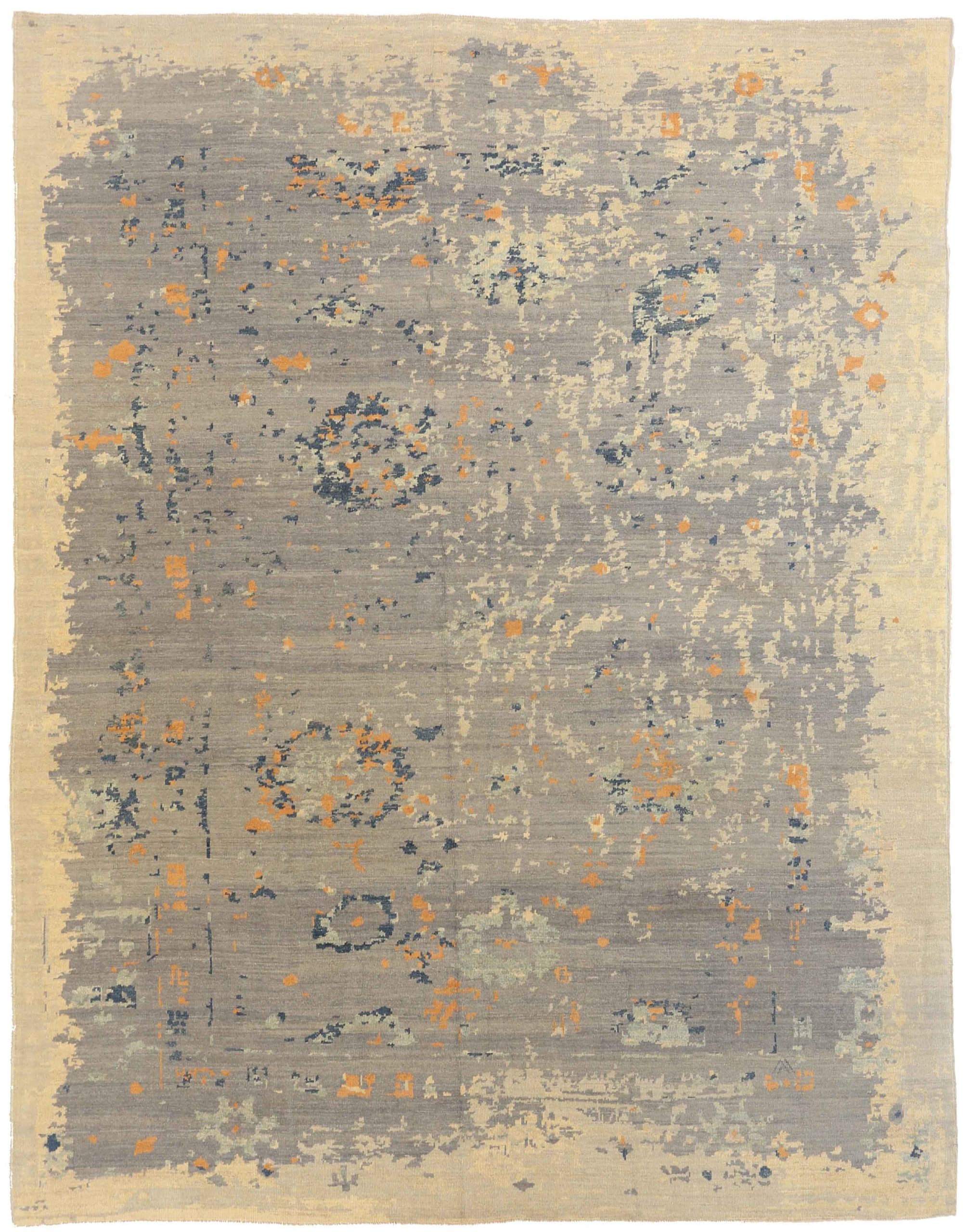 Thumbnail 5 for Persian Oushak Transitional Rug 68609