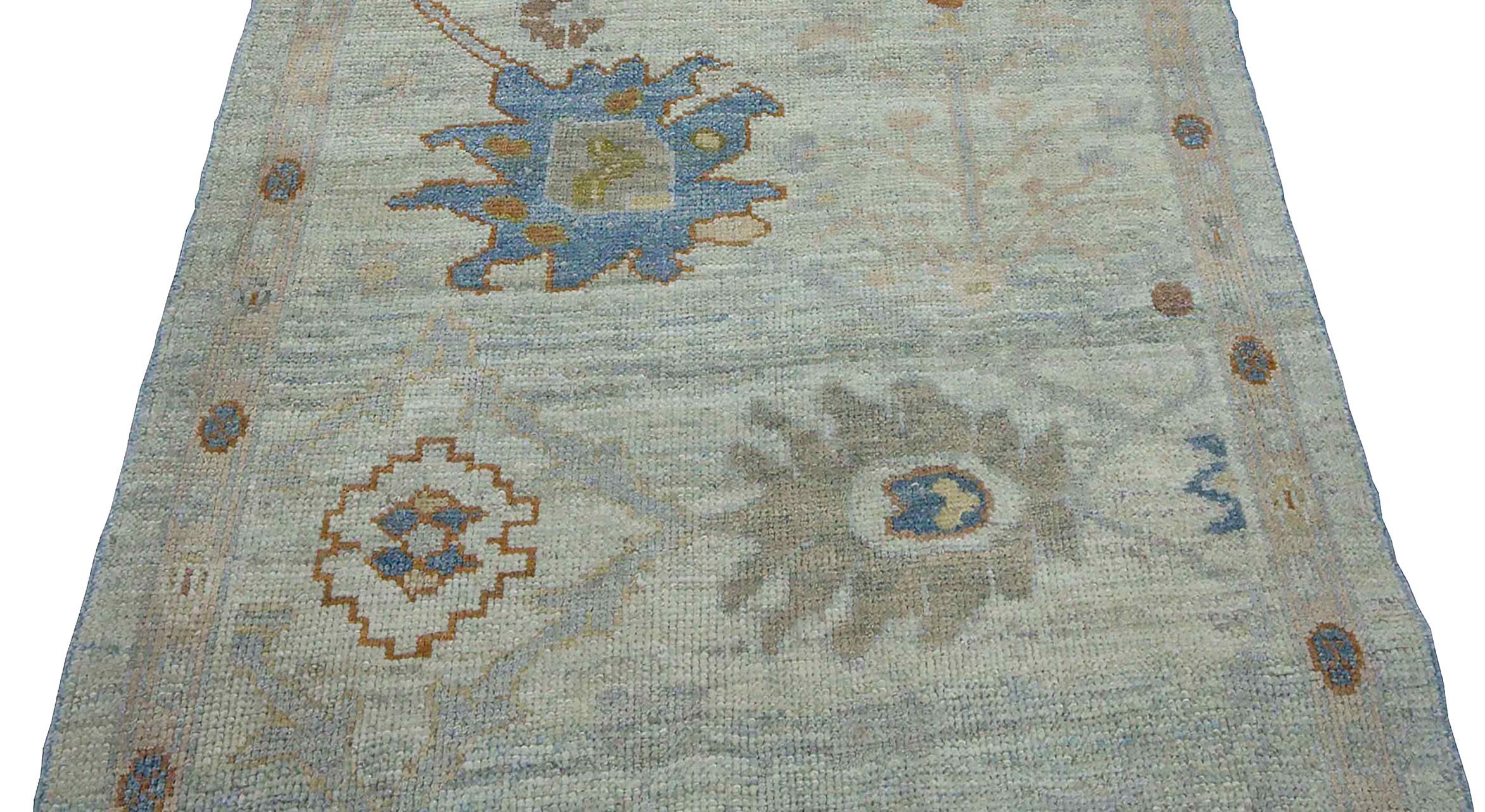Thumbnail 11 for Persian Oushak Transitional Rug 88993