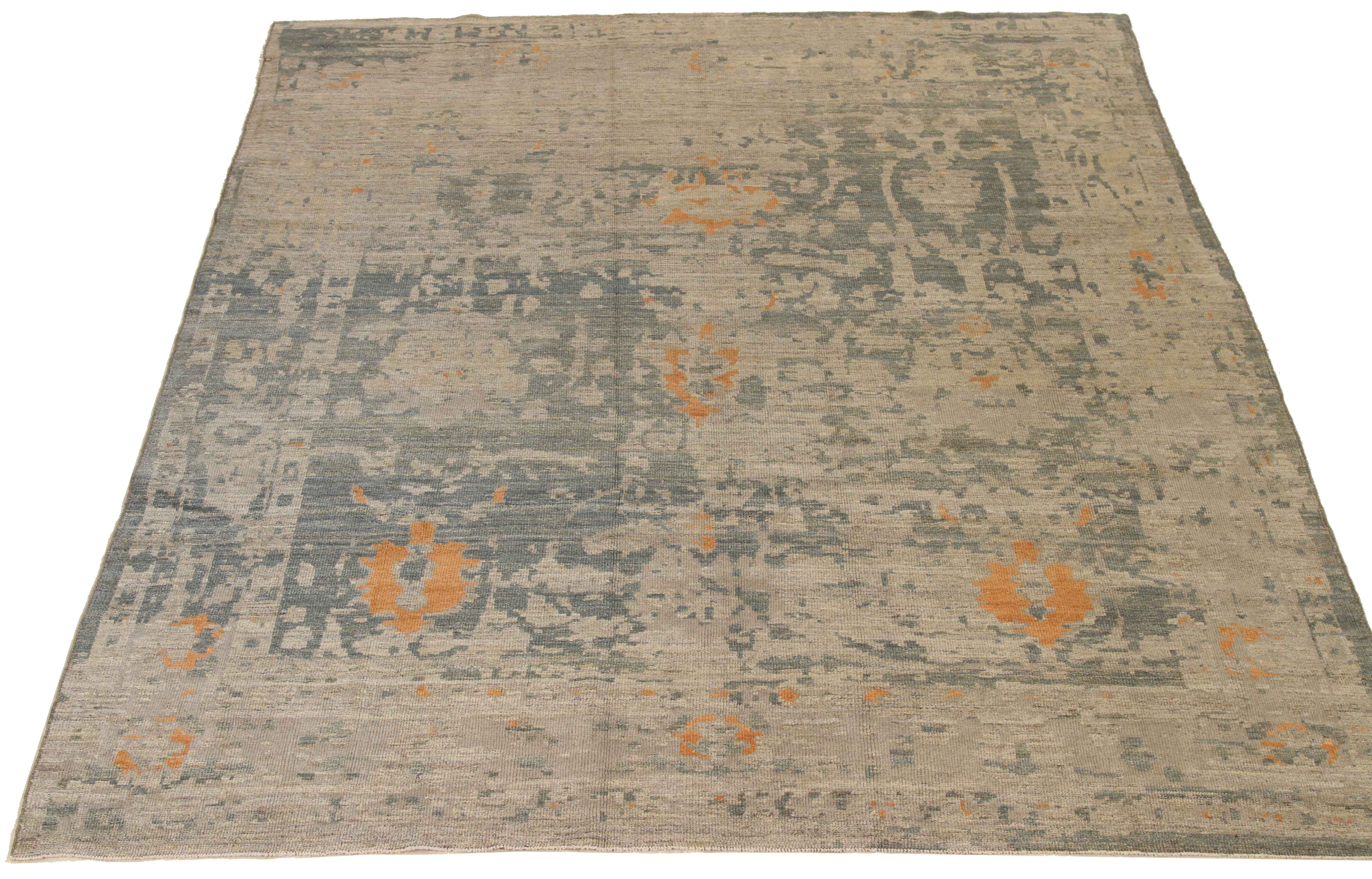 Thumbnail 6 for Persian Oushak Transitional Rug 68748