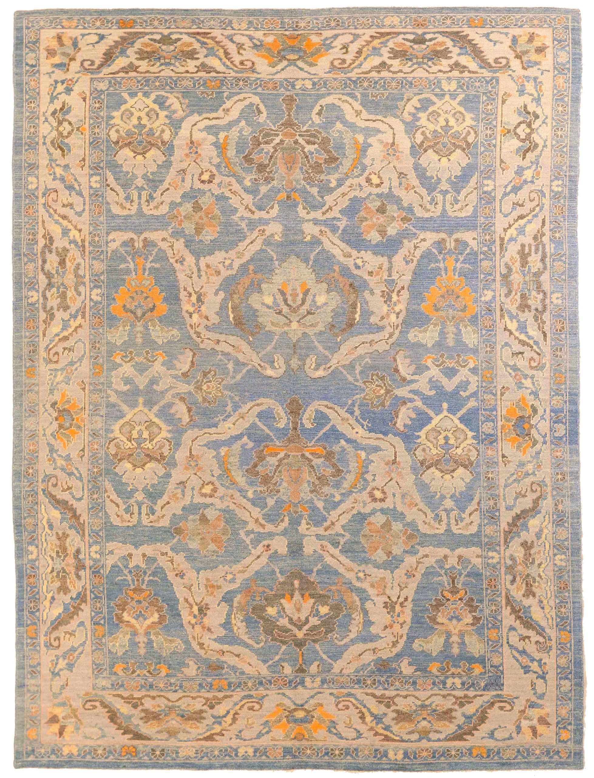Thumbnail 4 for Persian Oushak Transitional Rug 68868