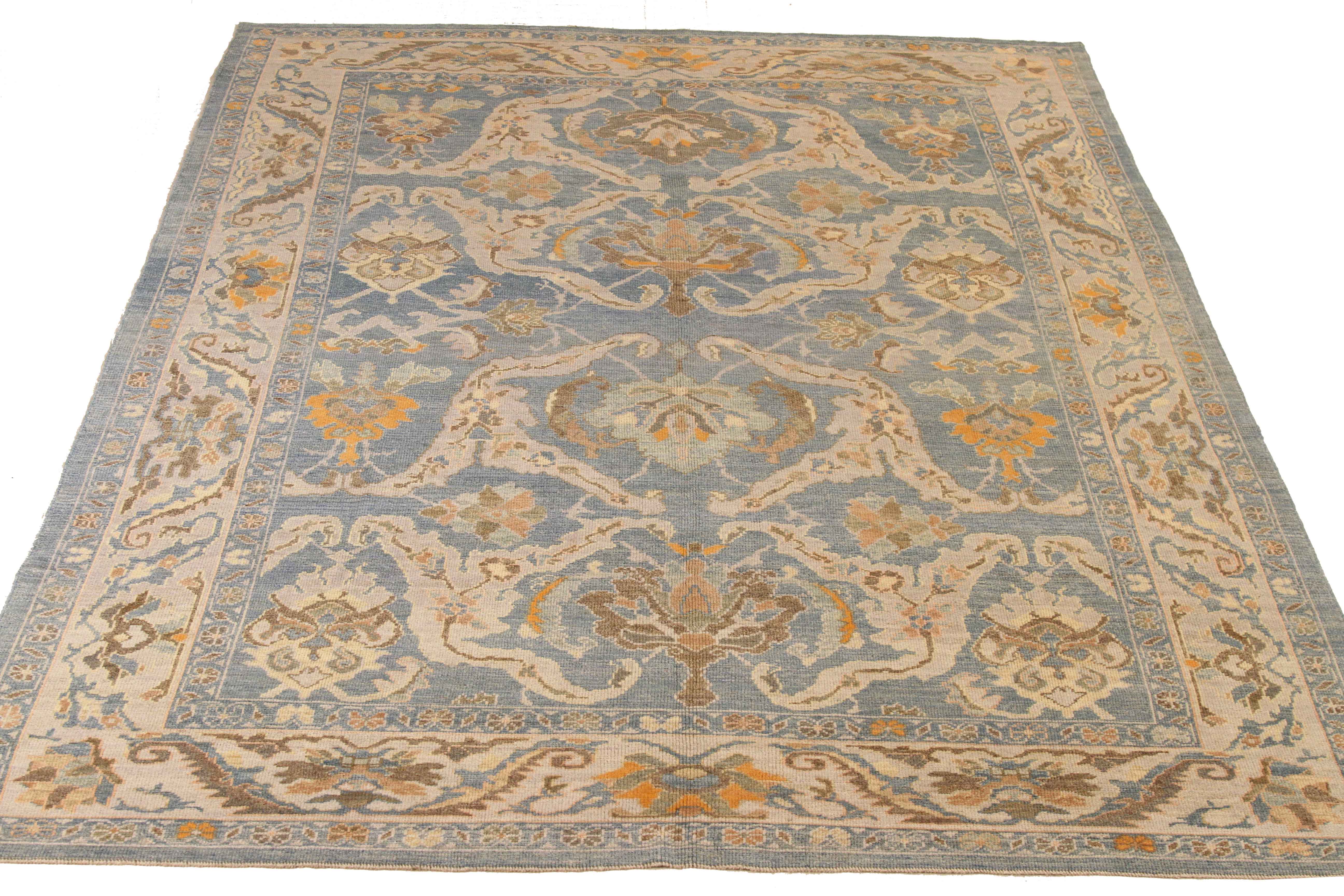 Thumbnail 3 for Persian Oushak Transitional Rug 68868