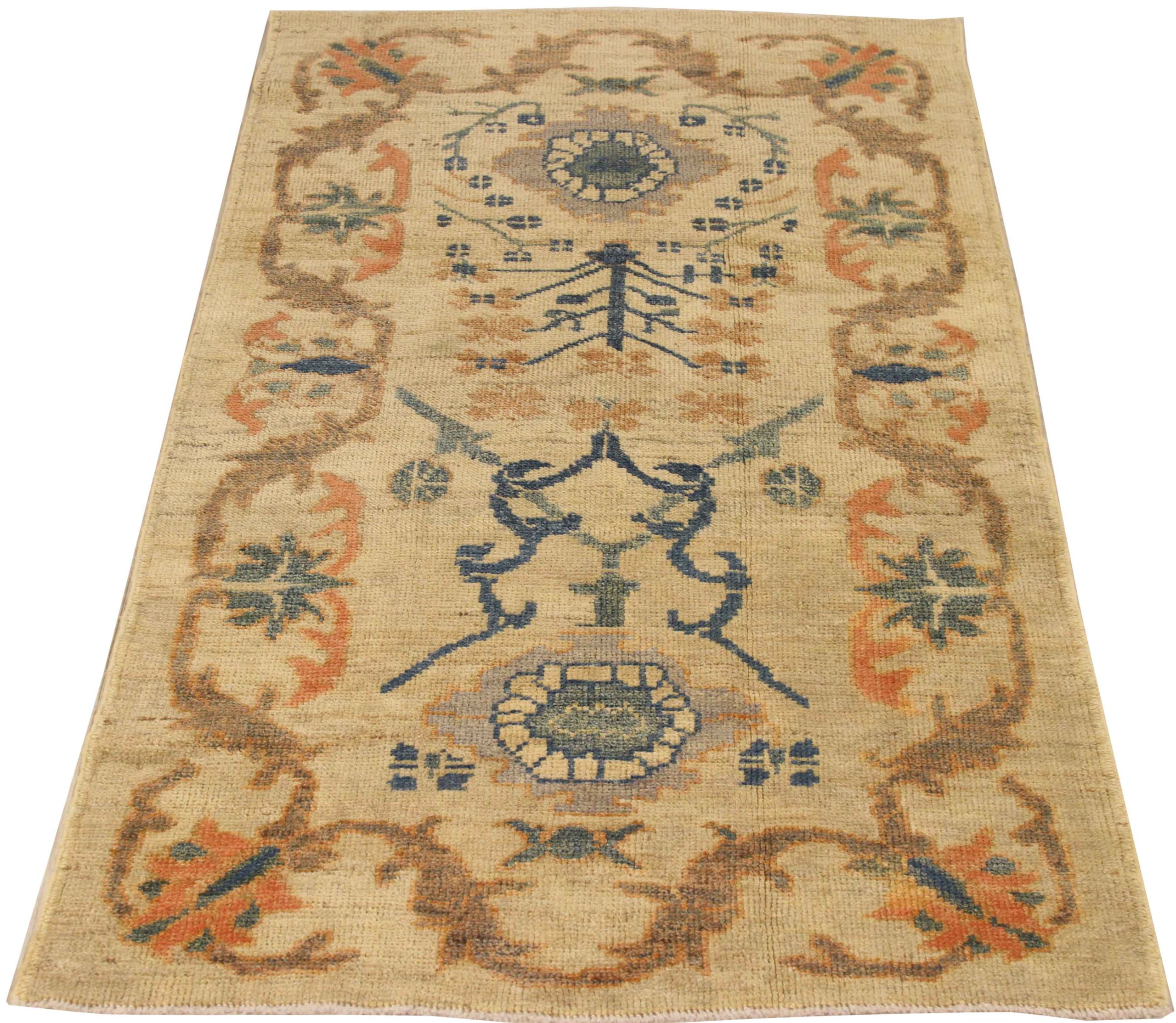 Thumbnail 3 for Persian Oushak Transitional Rug 68872