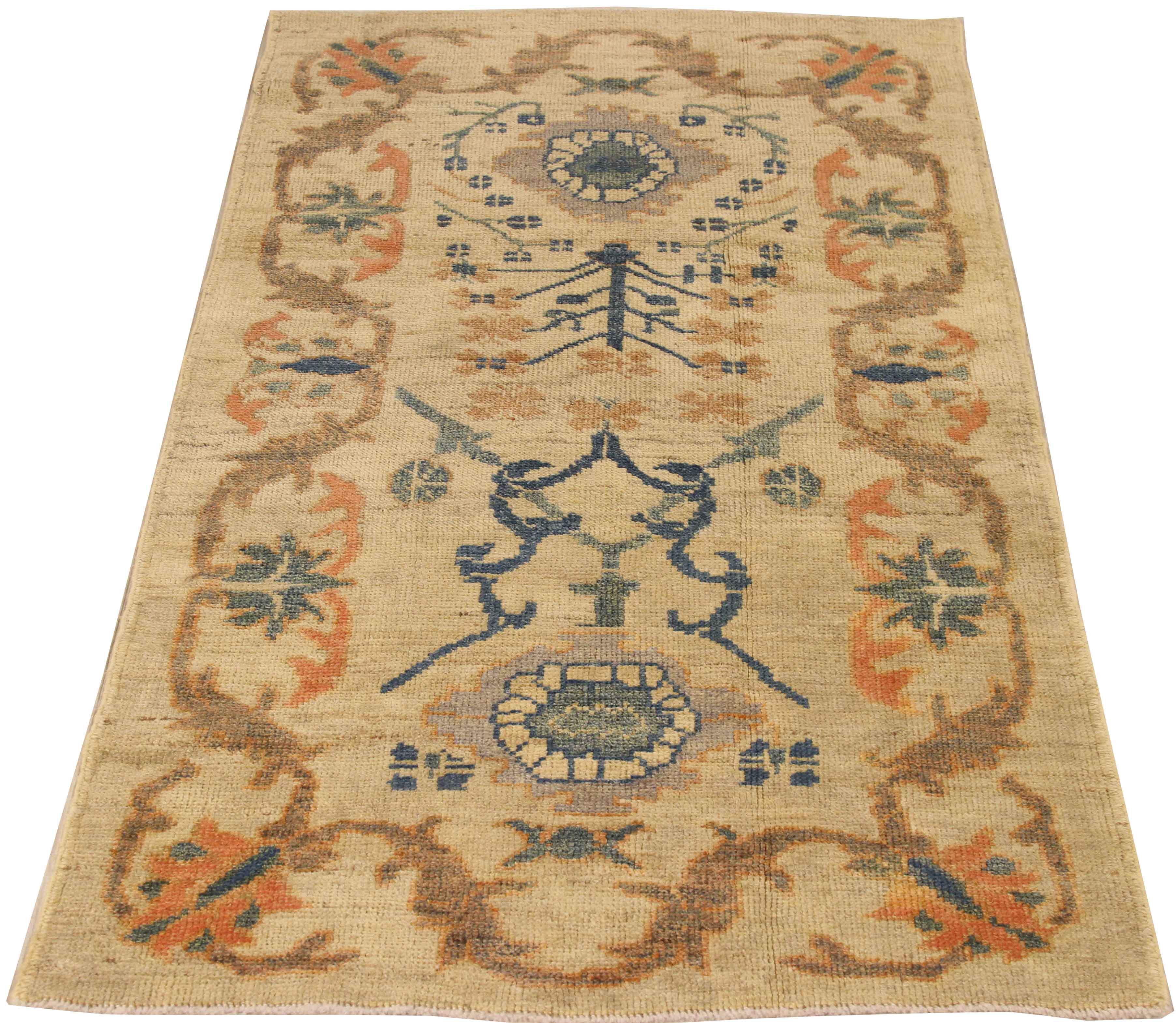 Thumbnail 10 for Persian Oushak Transitional Rug 68872