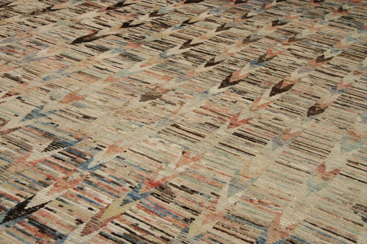 Thumbnail 15 for Afghanistan Moroccan Tribal Rug 90400