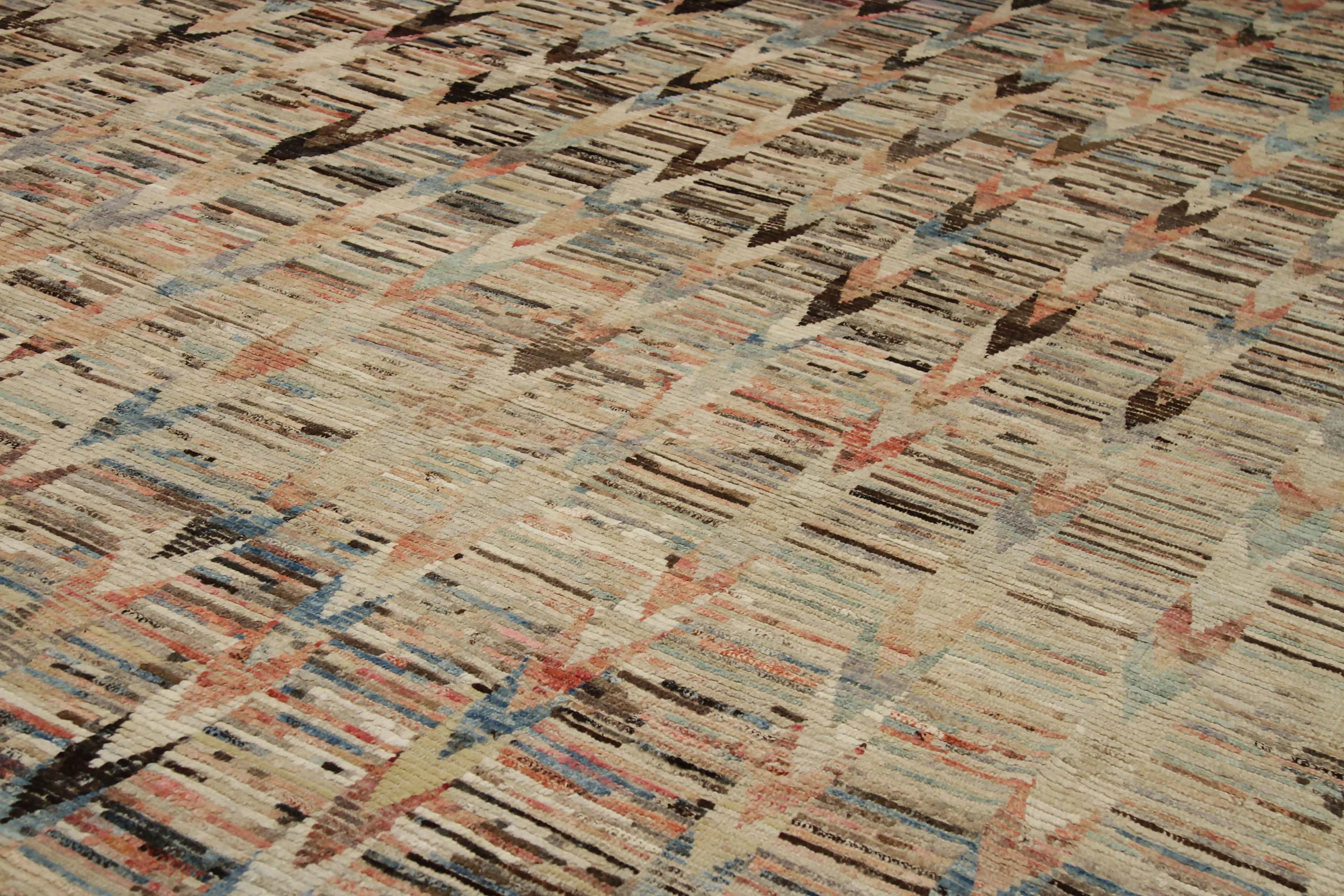 Thumbnail 5 for Afghanistan Moroccan Tribal Rug 90400