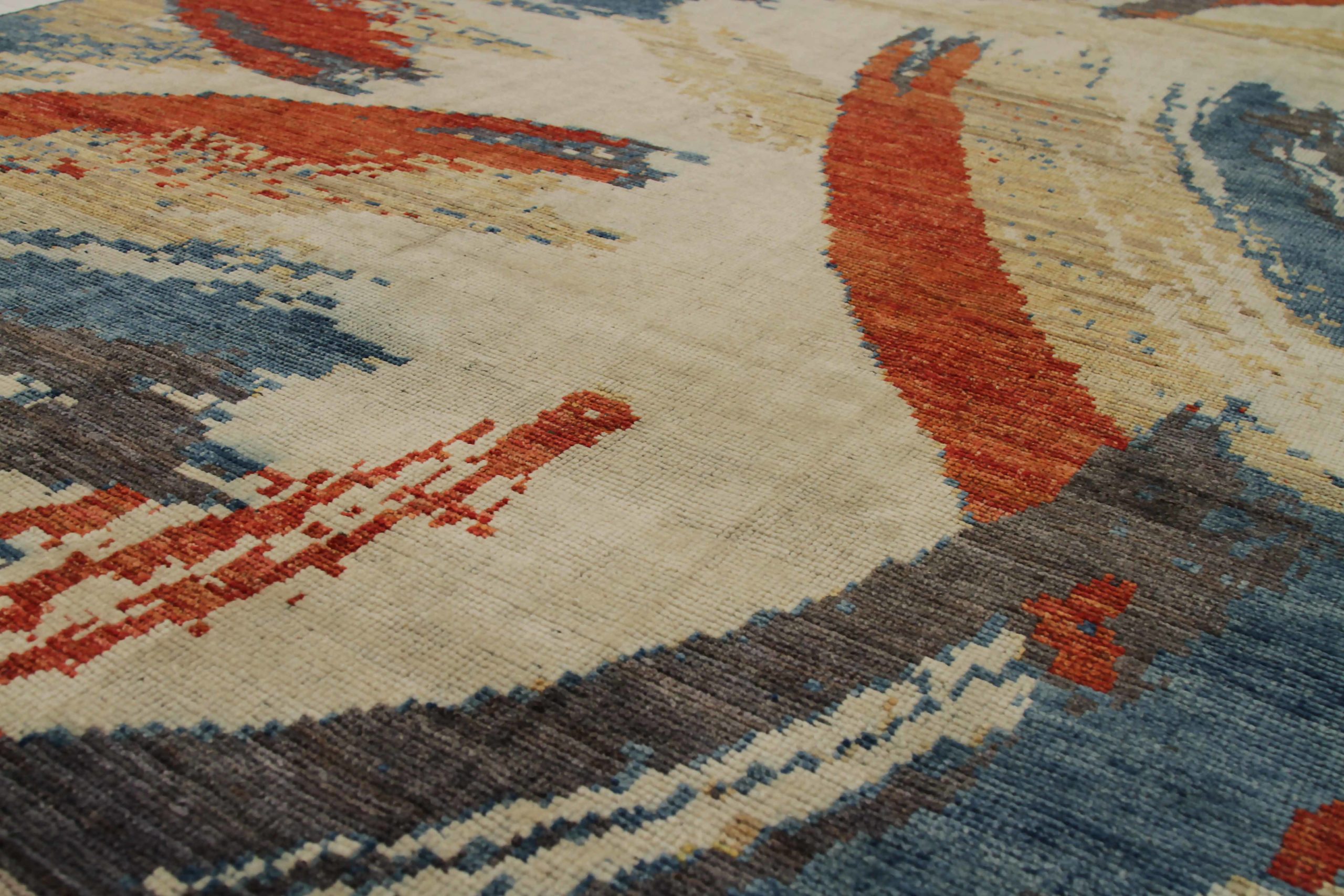 Thumbnail 13 for Afghanistan Moroccan Tribal Rug 90396