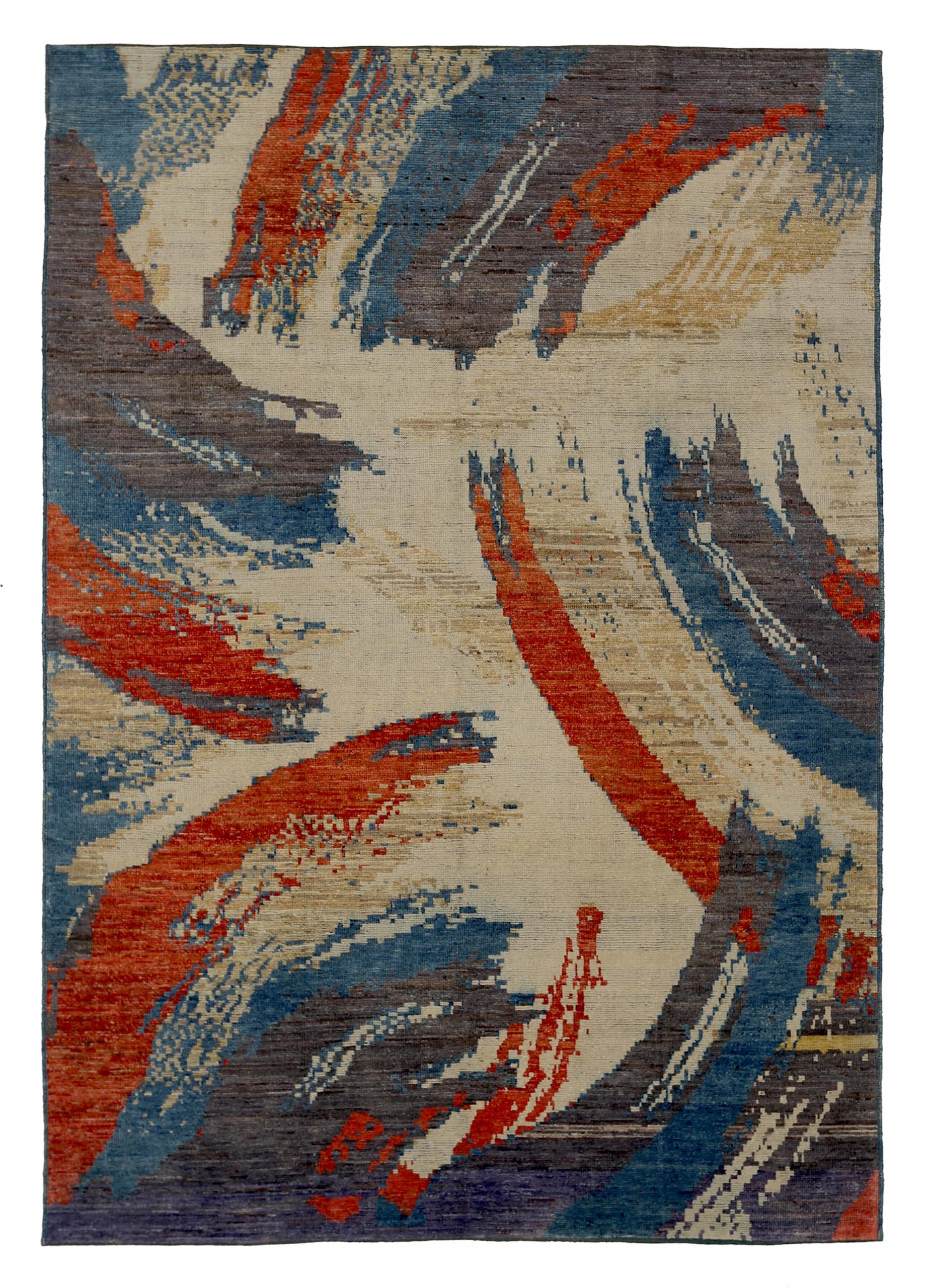 Thumbnail 6 for Afghanistan Moroccan Tribal Rug 90396