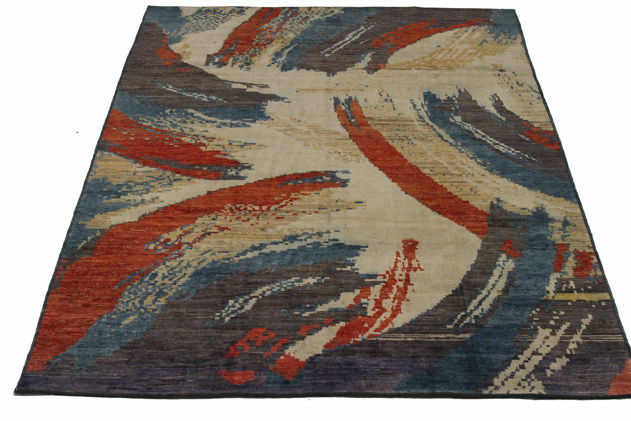 Thumbnail 11 for Afghanistan Moroccan Tribal Rug 90396