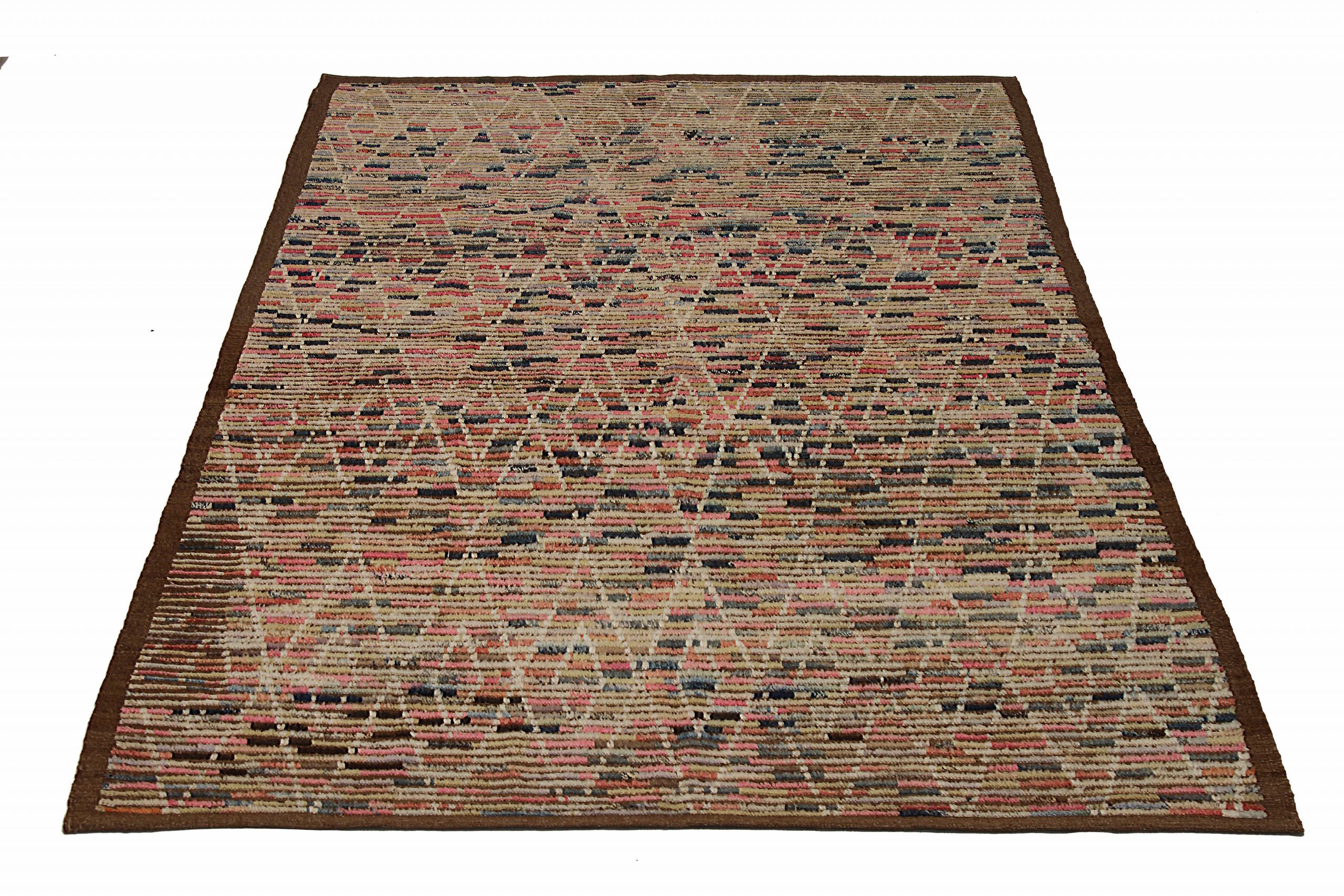 Thumbnail 6 for Afghanistan Moroccan Tribal Rug 90395