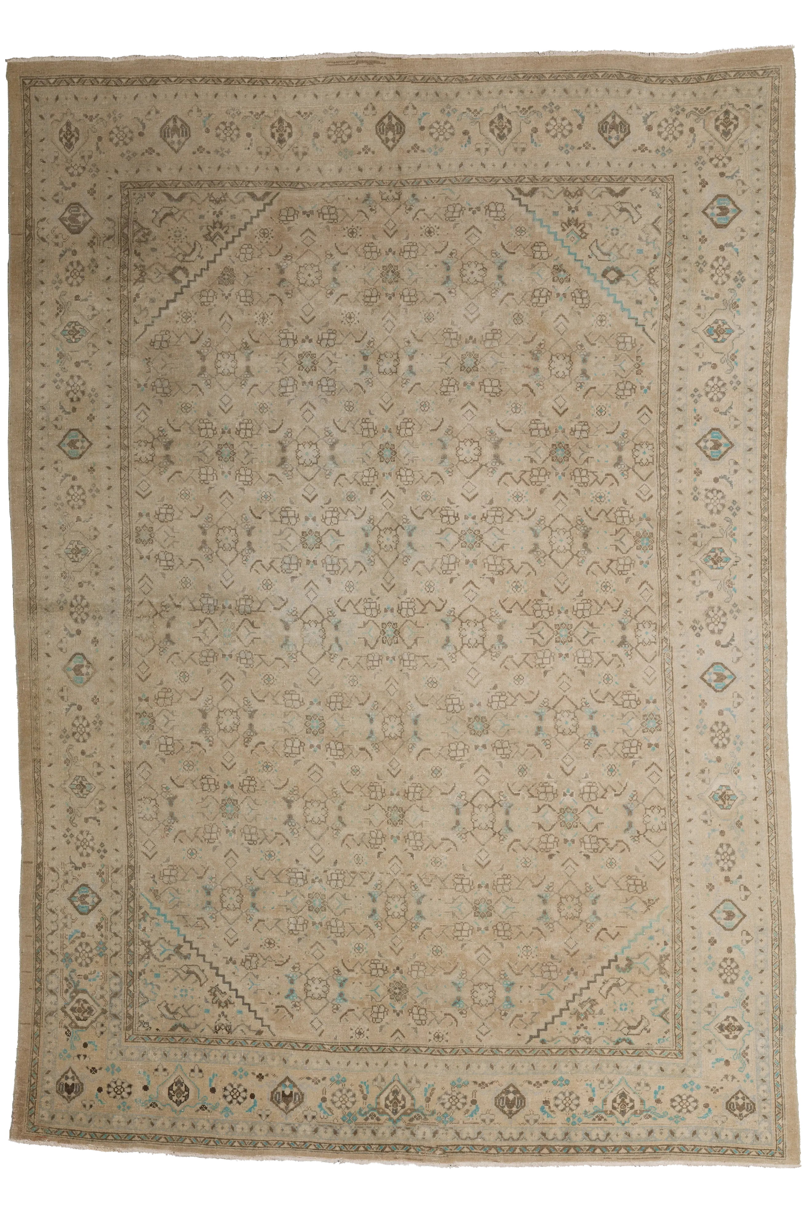 Thumbnail 2 for Antique Persian Mahal Modern / Contemporary Rug 73979