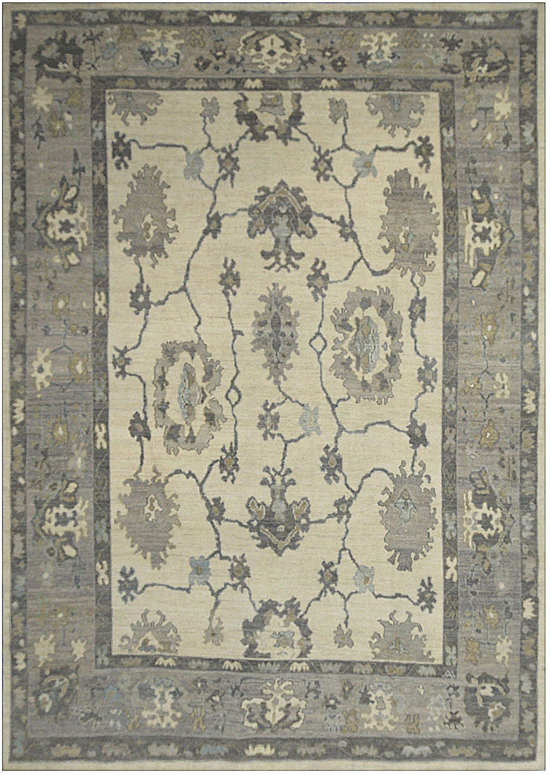 Thumbnail 14 for Turkey Oushak Tribal Rug 88269