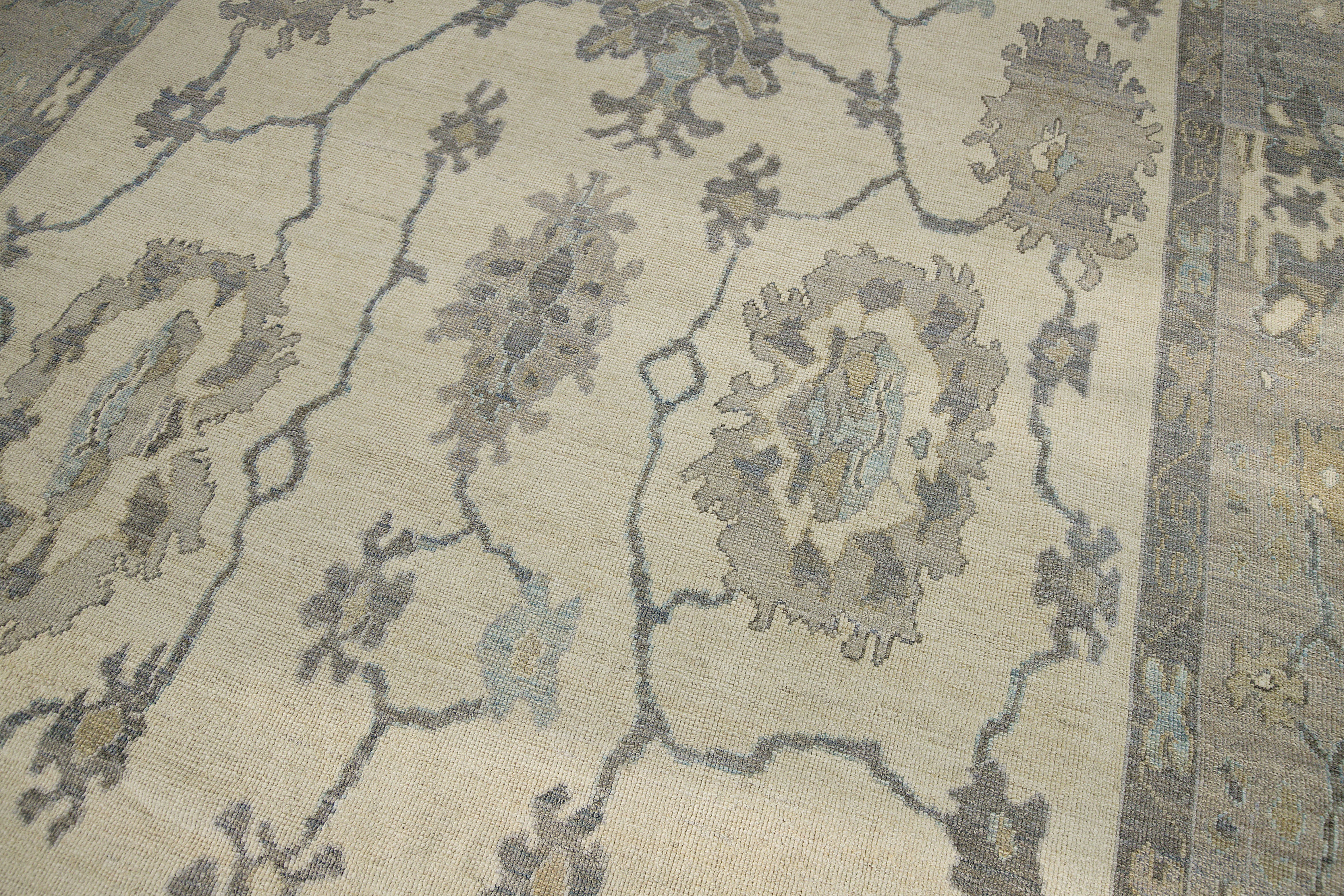 Thumbnail 8 for Turkey Oushak Tribal Rug 88269