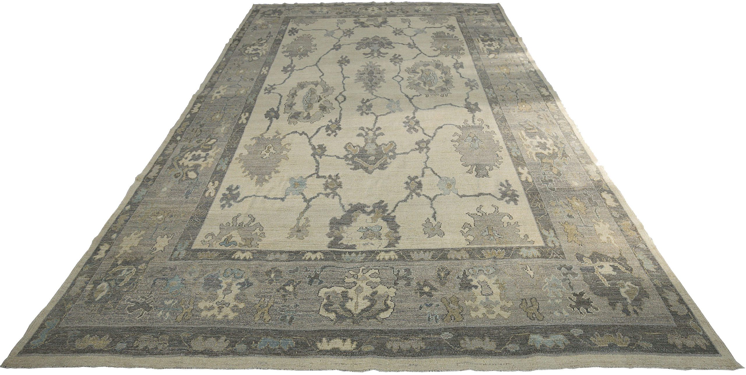 Thumbnail 15 for Turkey Oushak Tribal Rug 88269