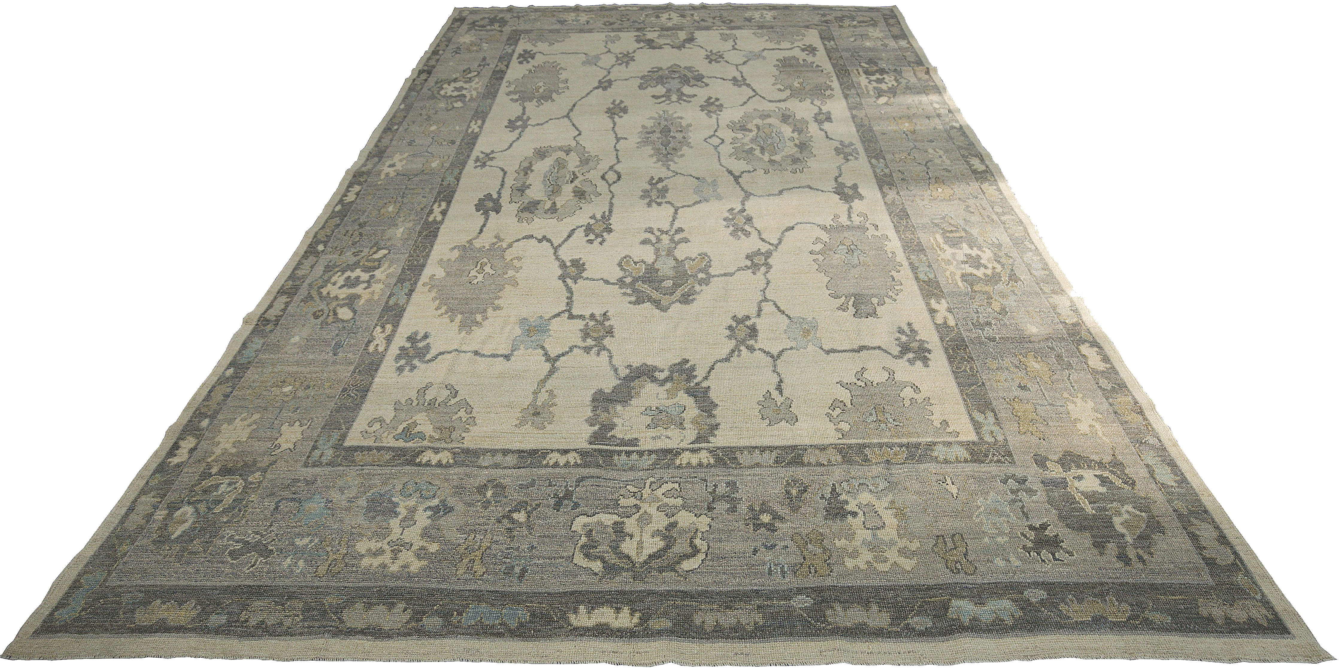 Thumbnail 3 for Turkey Oushak Tribal Rug 88269