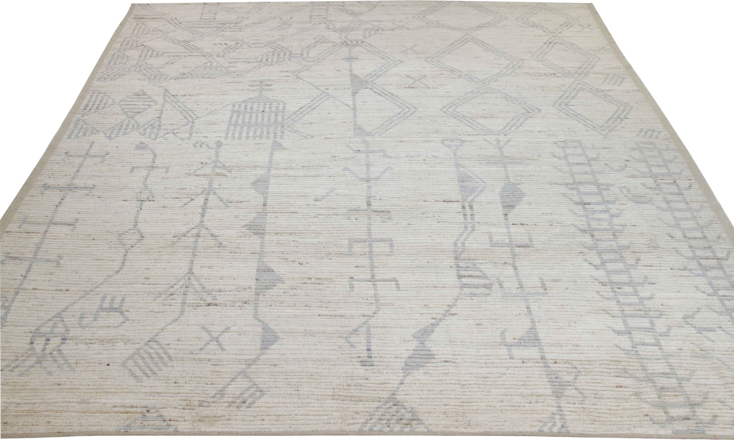 Thumbnail 11 for Afghanistan Moroccan Tribal Rug 89816