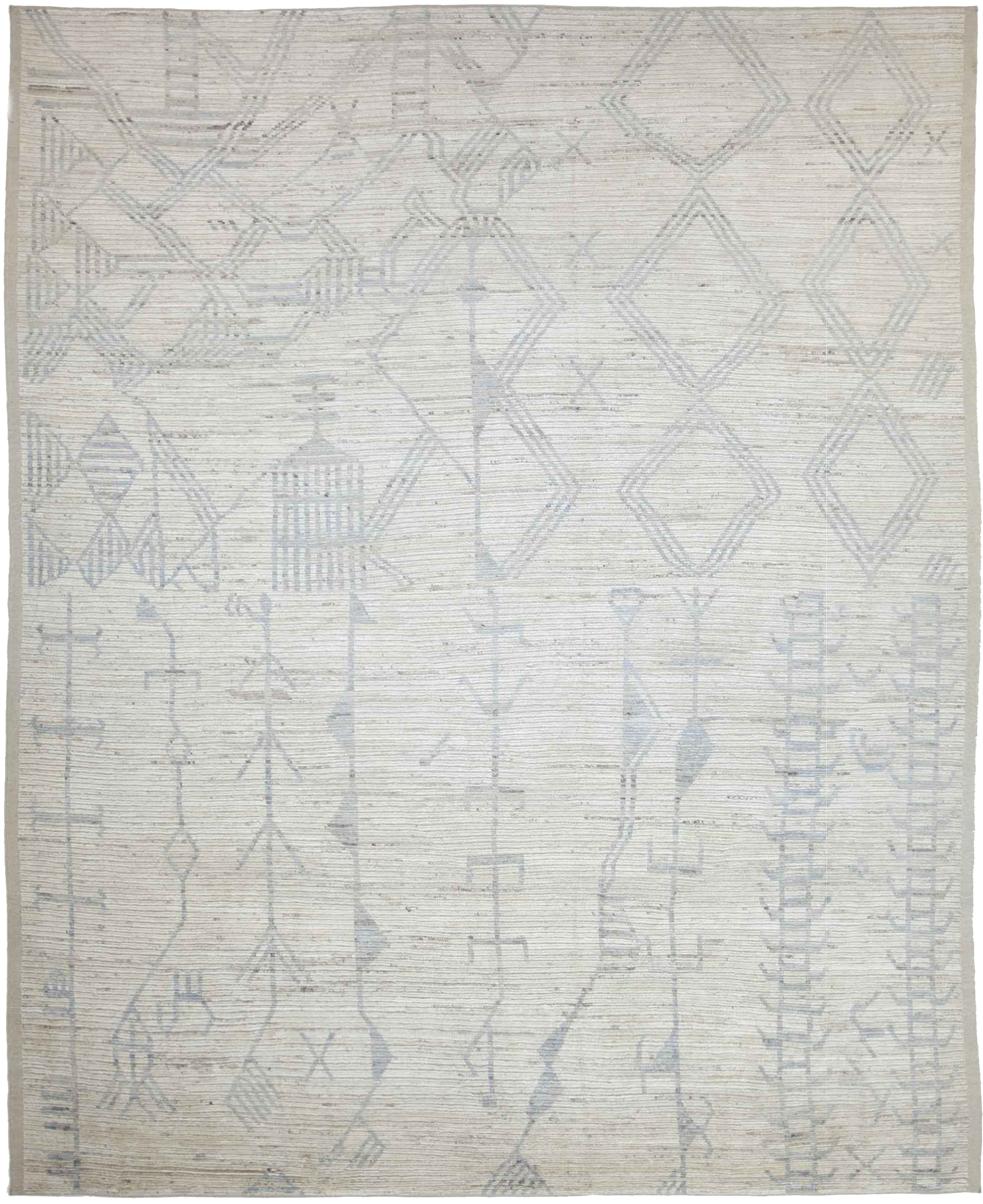 Thumbnail 3 for Afghanistan Moroccan Tribal Rug 89816