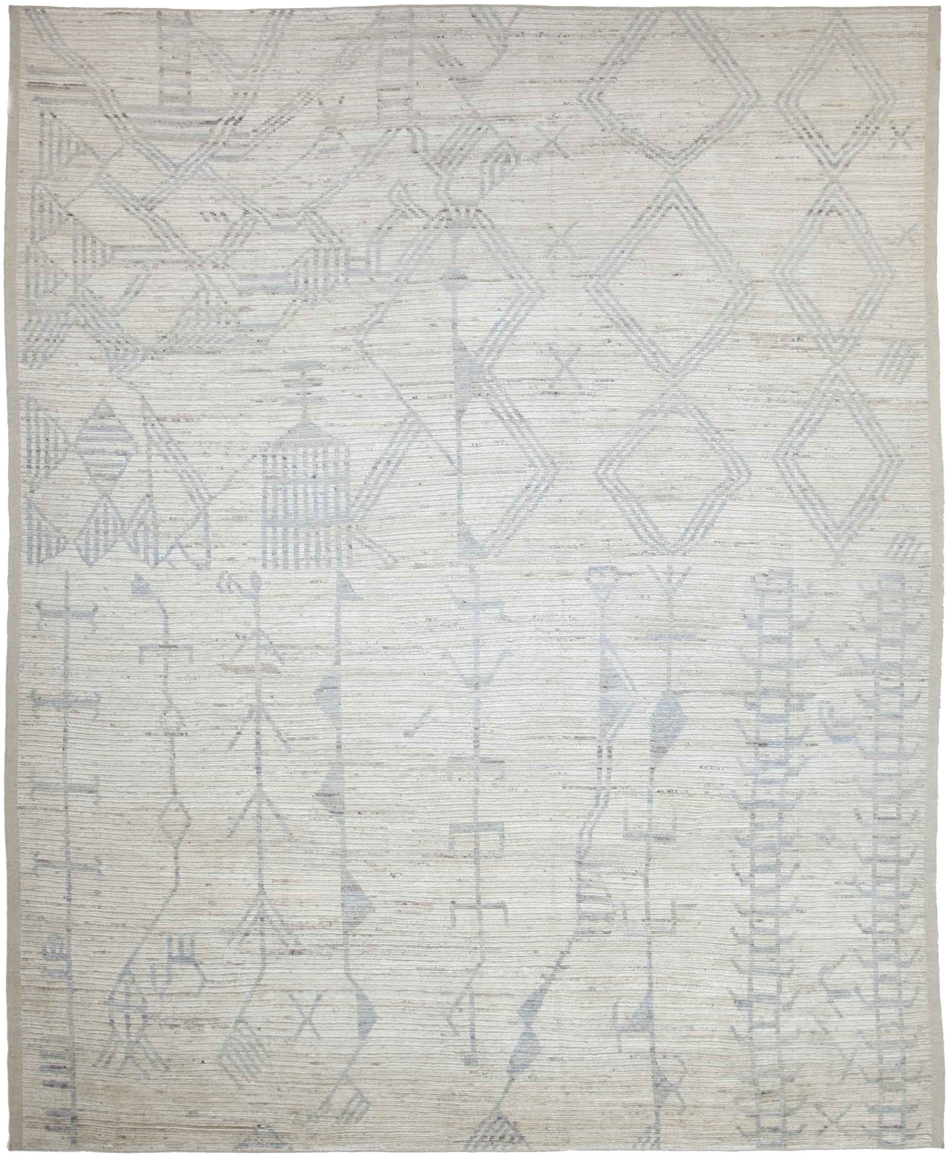 Thumbnail 8 for Afghanistan Moroccan Tribal Rug 89816