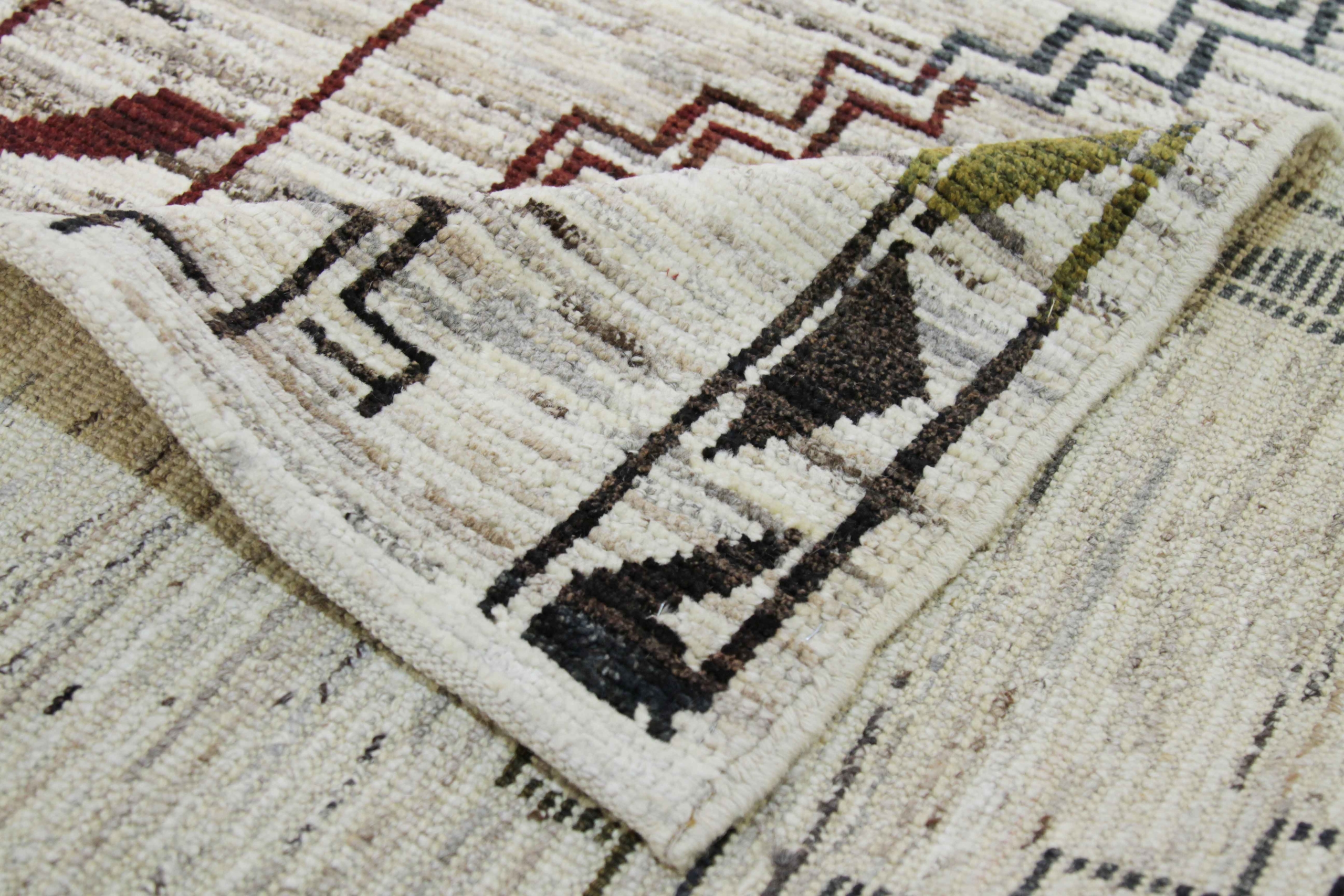 Thumbnail 6 for Afghanistan Moroccan Tribal Rug 89821
