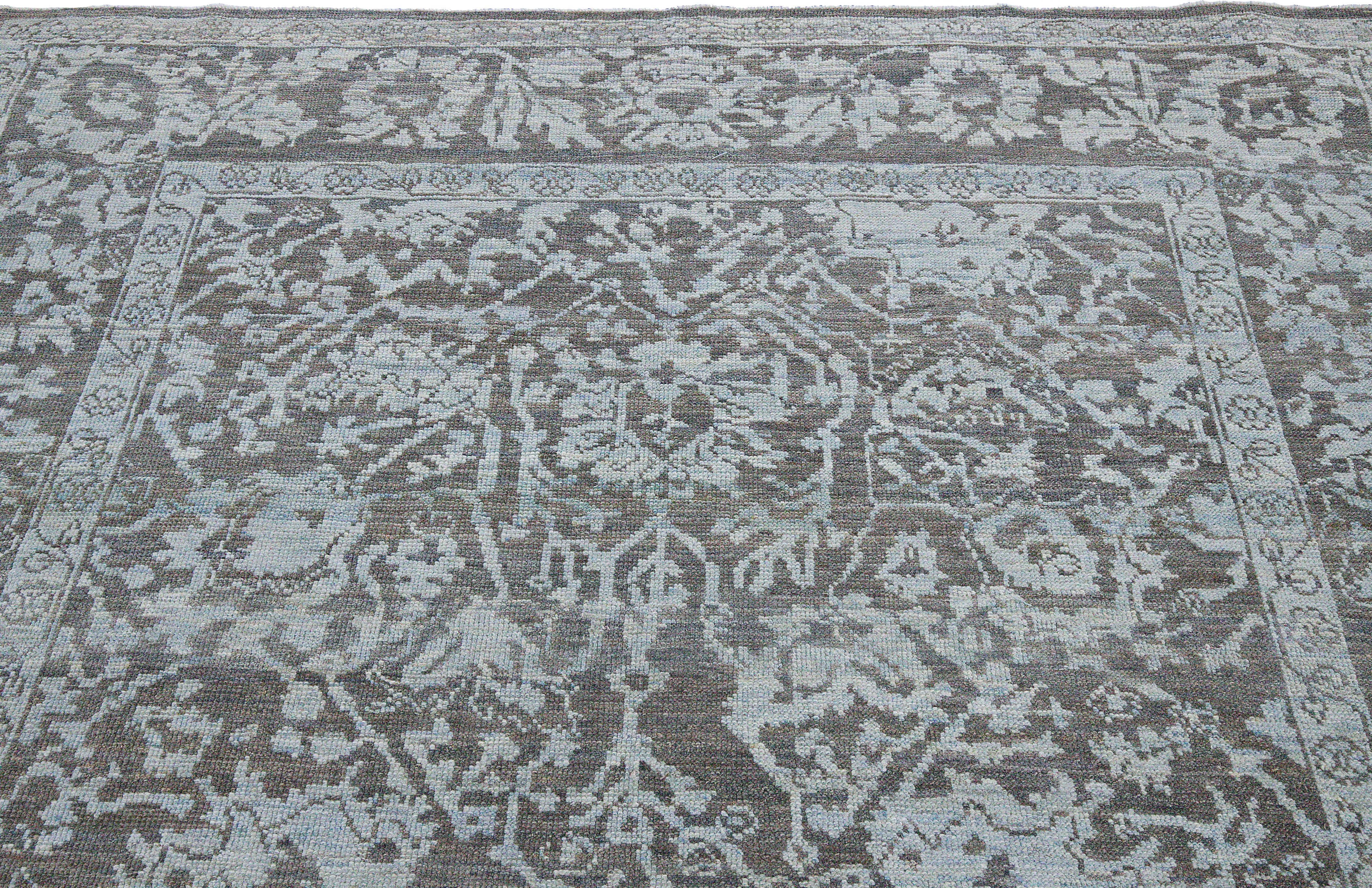 Thumbnail 6 for Turkey Oushak Tribal Rug 88262