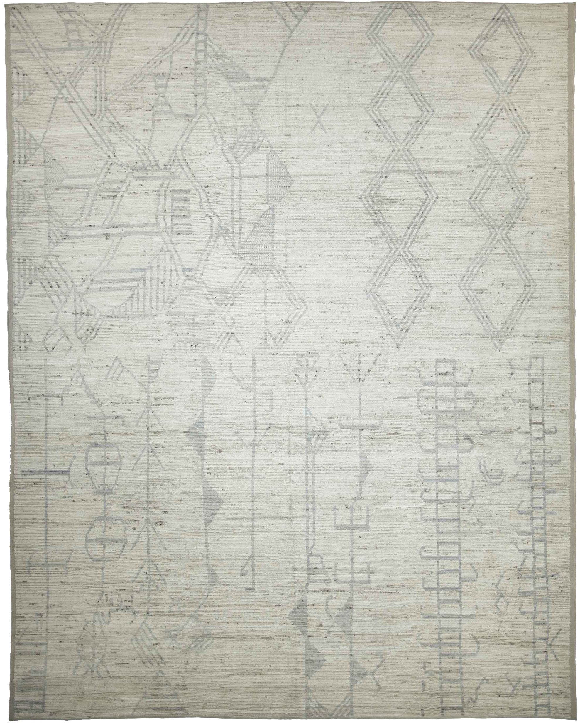 Thumbnail 7 for Afghanistan Moroccan Tribal Rug 89834