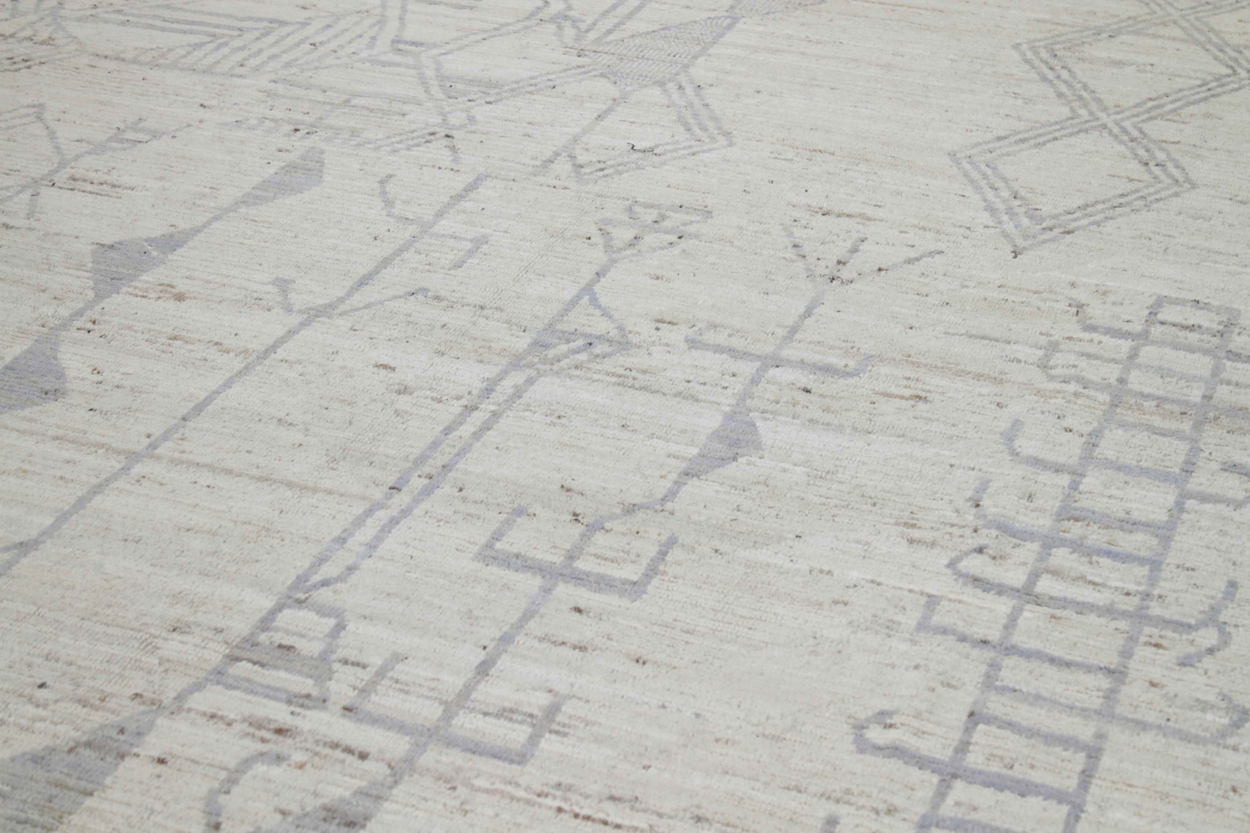 Thumbnail 6 for Afghanistan Moroccan Tribal Rug 89834