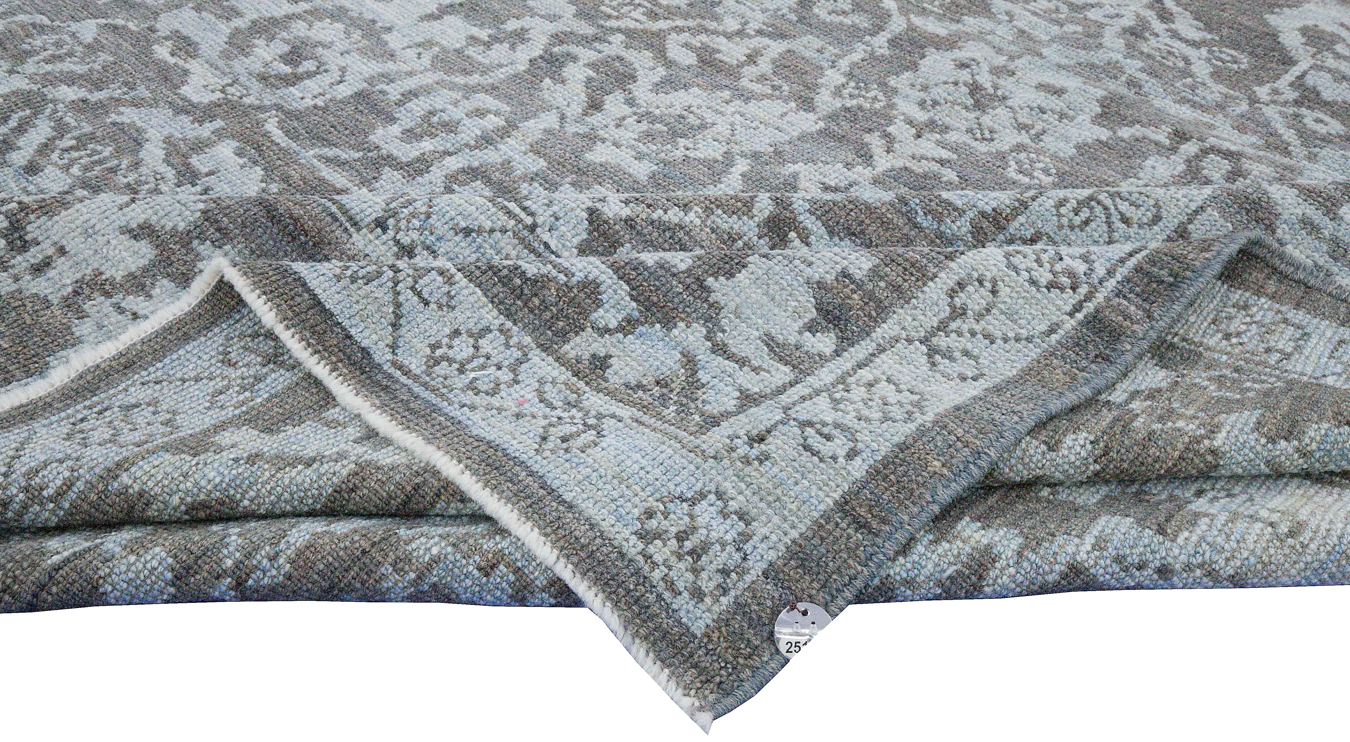 Thumbnail 11 for Turkey Oushak Tribal Rug 88262