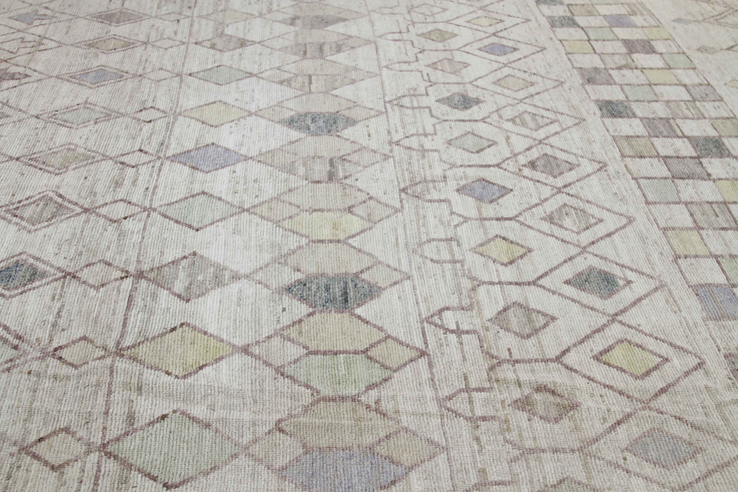 Thumbnail 2 for Afghanistan Moroccan Tribal Rug 89797