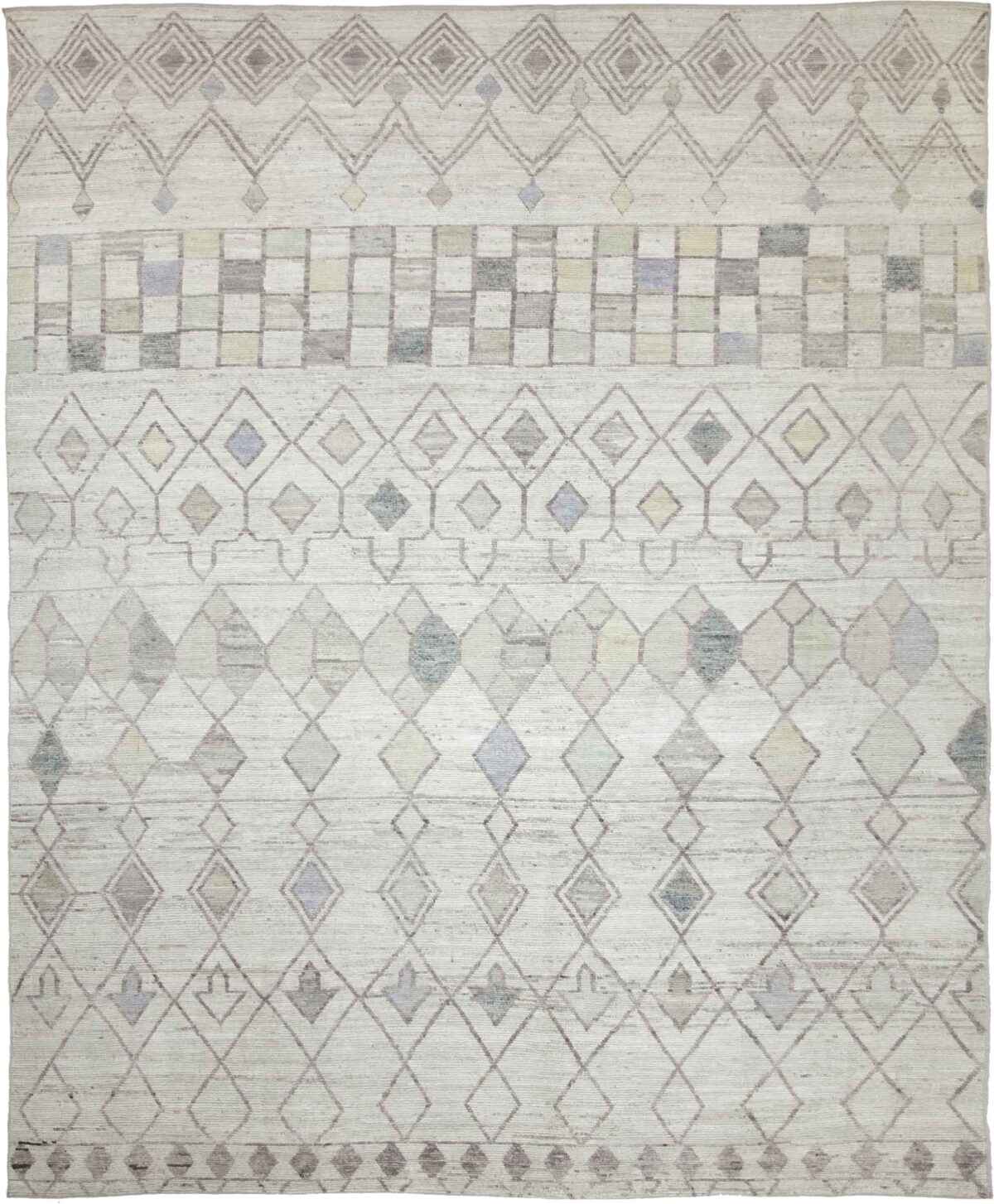 Thumbnail 14 for Afghanistan Moroccan Tribal Rug 89797