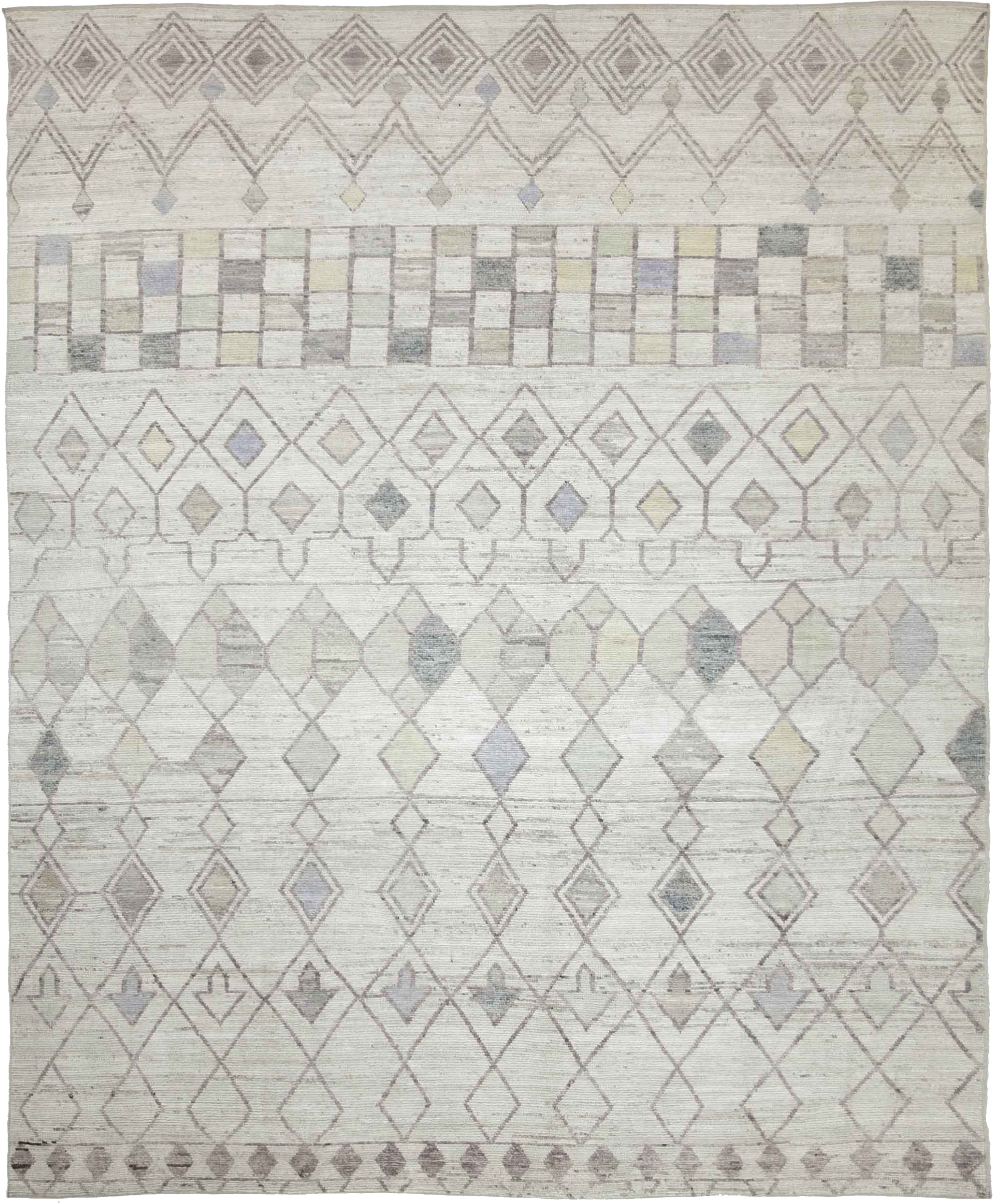 Thumbnail 4 for Afghanistan Moroccan Tribal Rug 89797