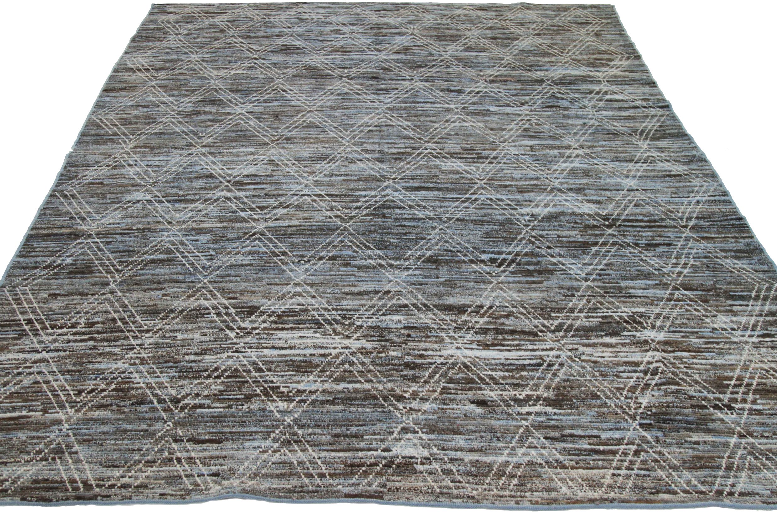 Thumbnail 12 for Afghanistan Moroccan Tribal Rug 89796