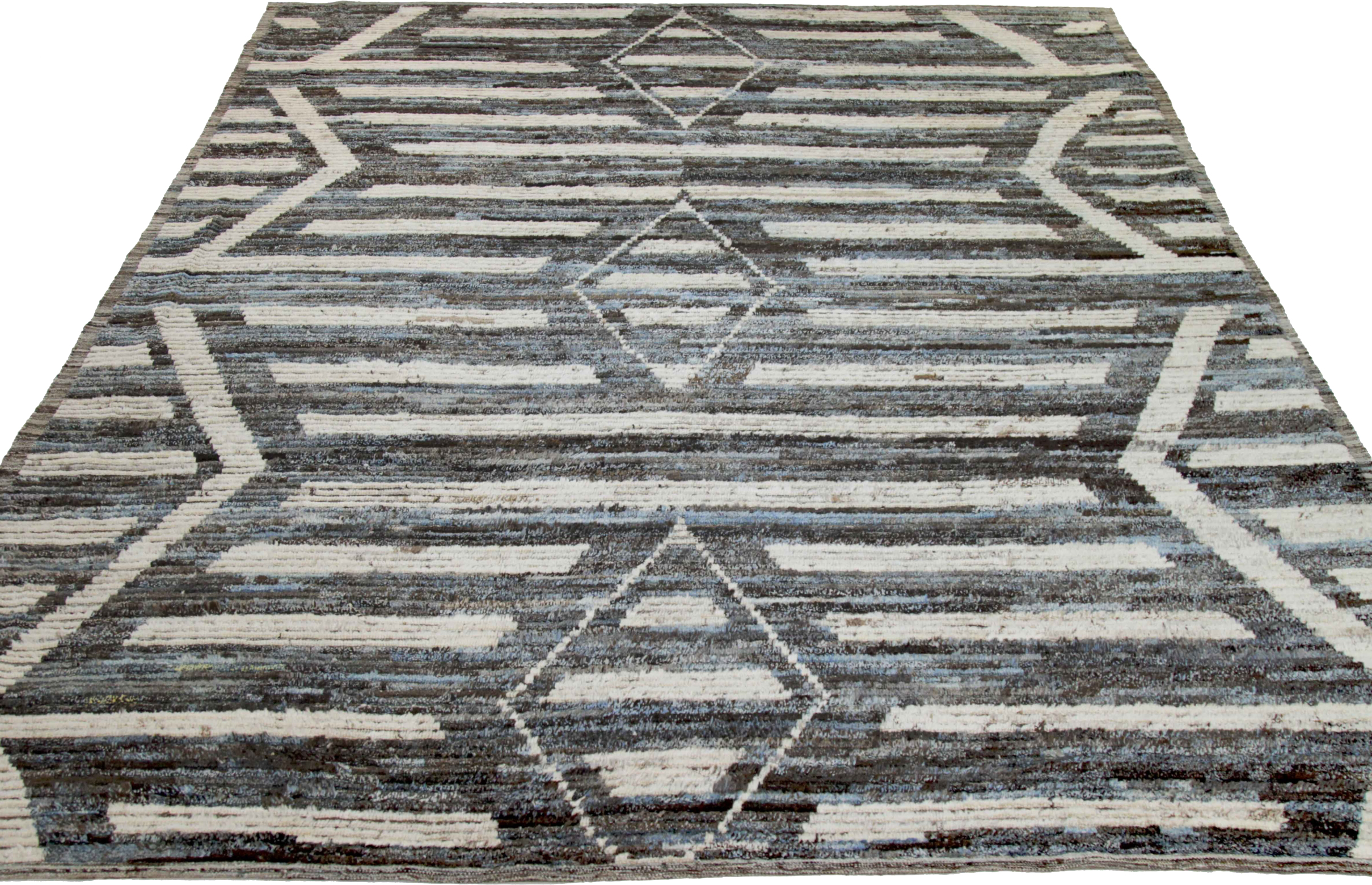 Thumbnail 6 for Afghanistan Moroccan Tribal Rug 89833