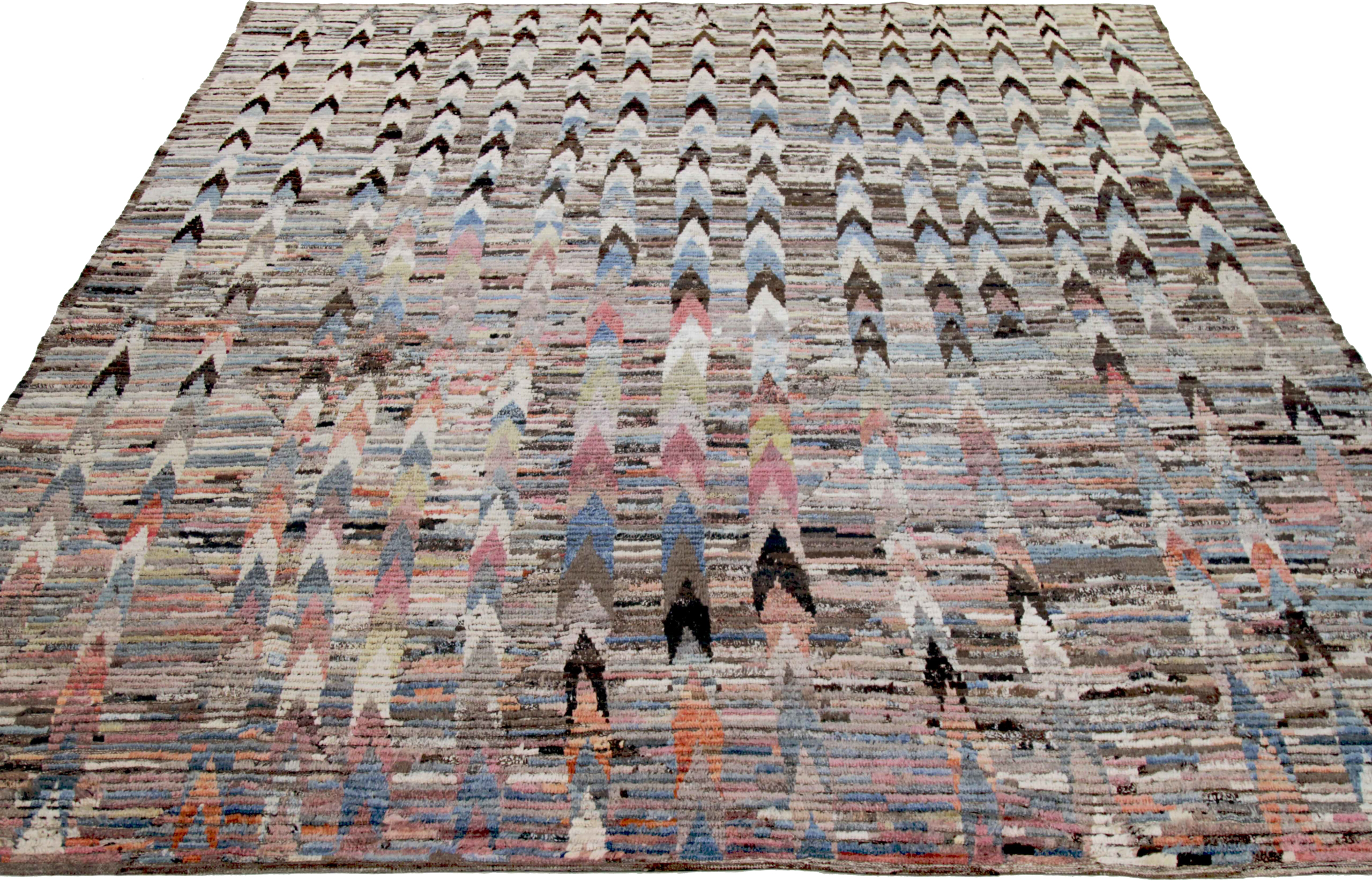 Thumbnail 2 for Afghanistan Moroccan Tribal Rug 89829