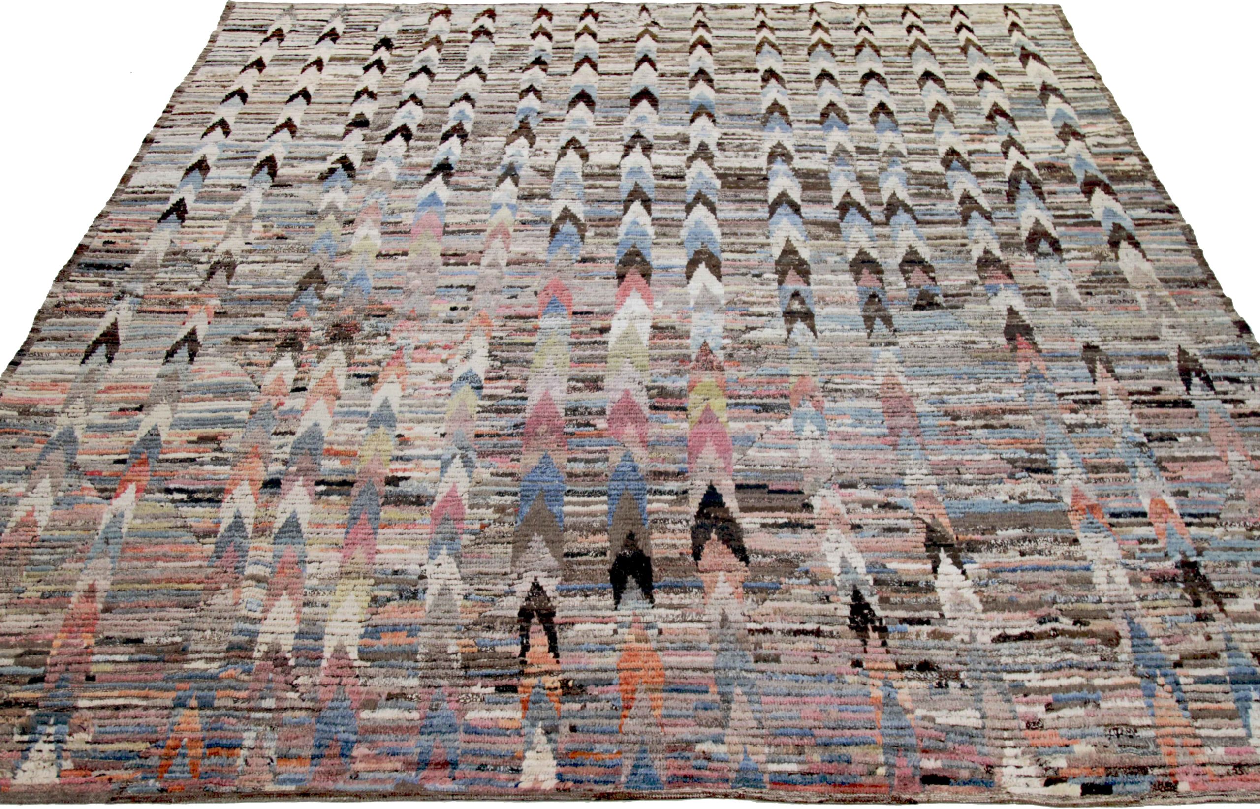 Thumbnail 10 for Afghanistan Moroccan Tribal Rug 89829