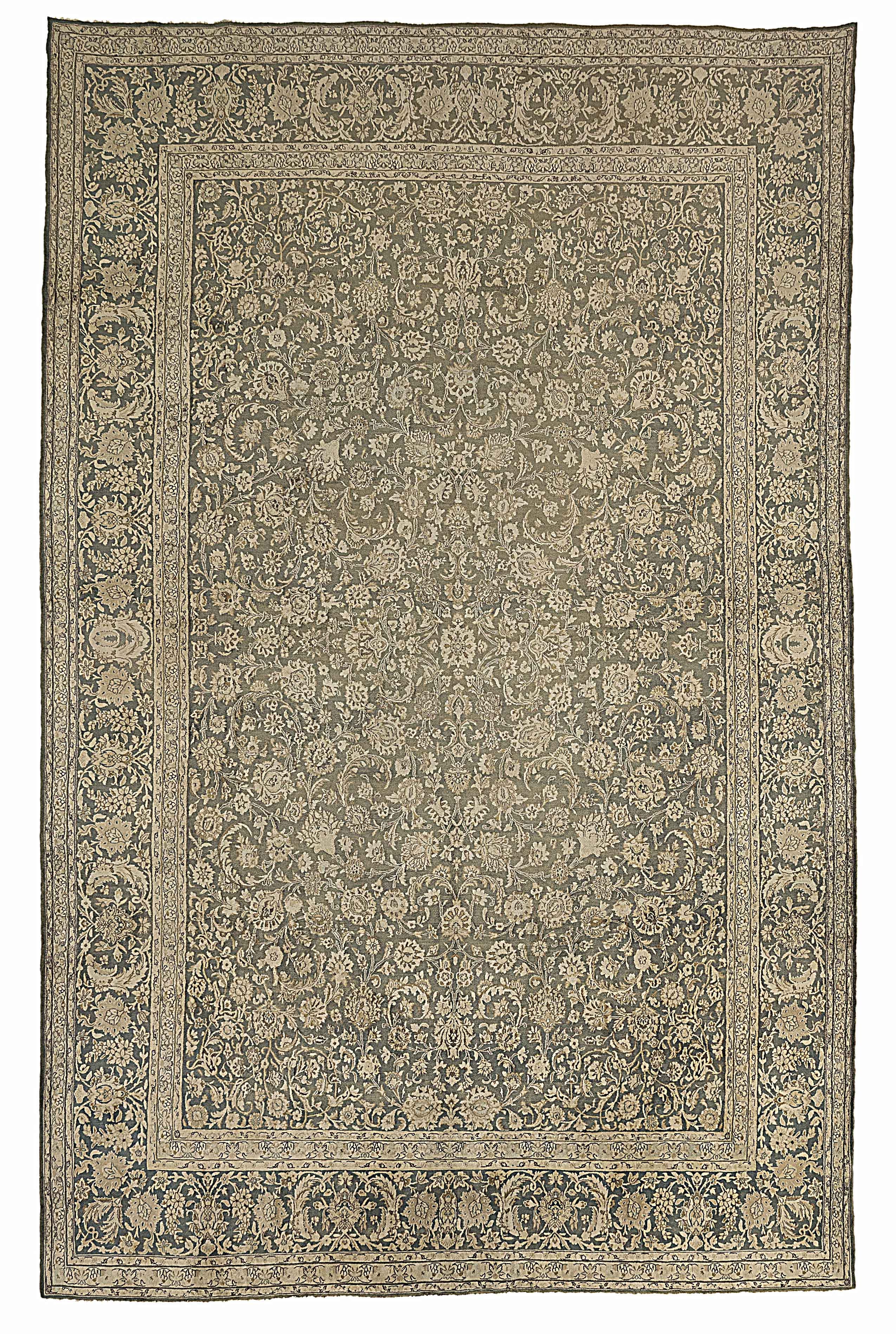 Thumbnail 7 for Antique Persian Kerman Transitional Rug 12867