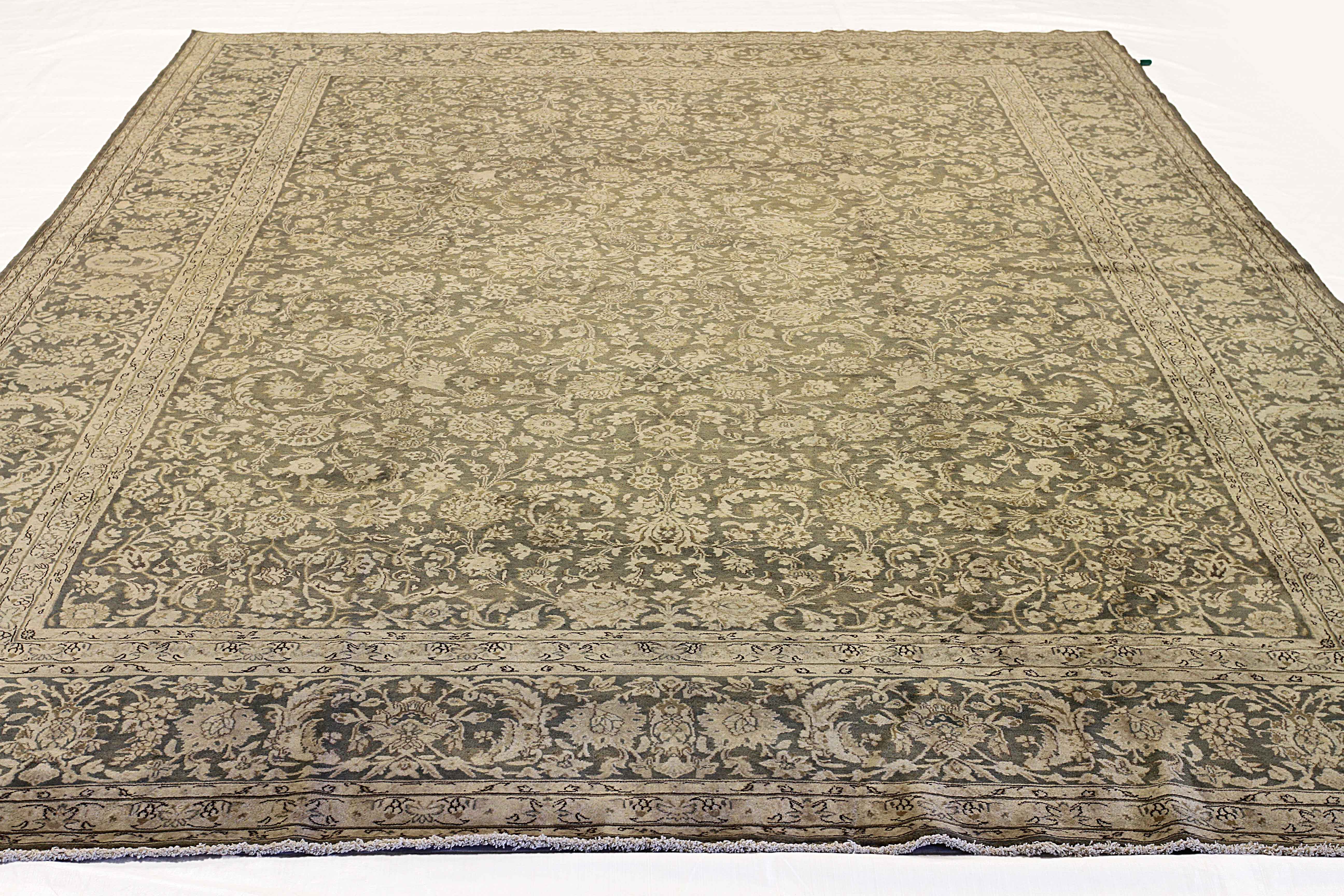 Thumbnail 10 for Antique Persian Kerman Transitional Rug 12867