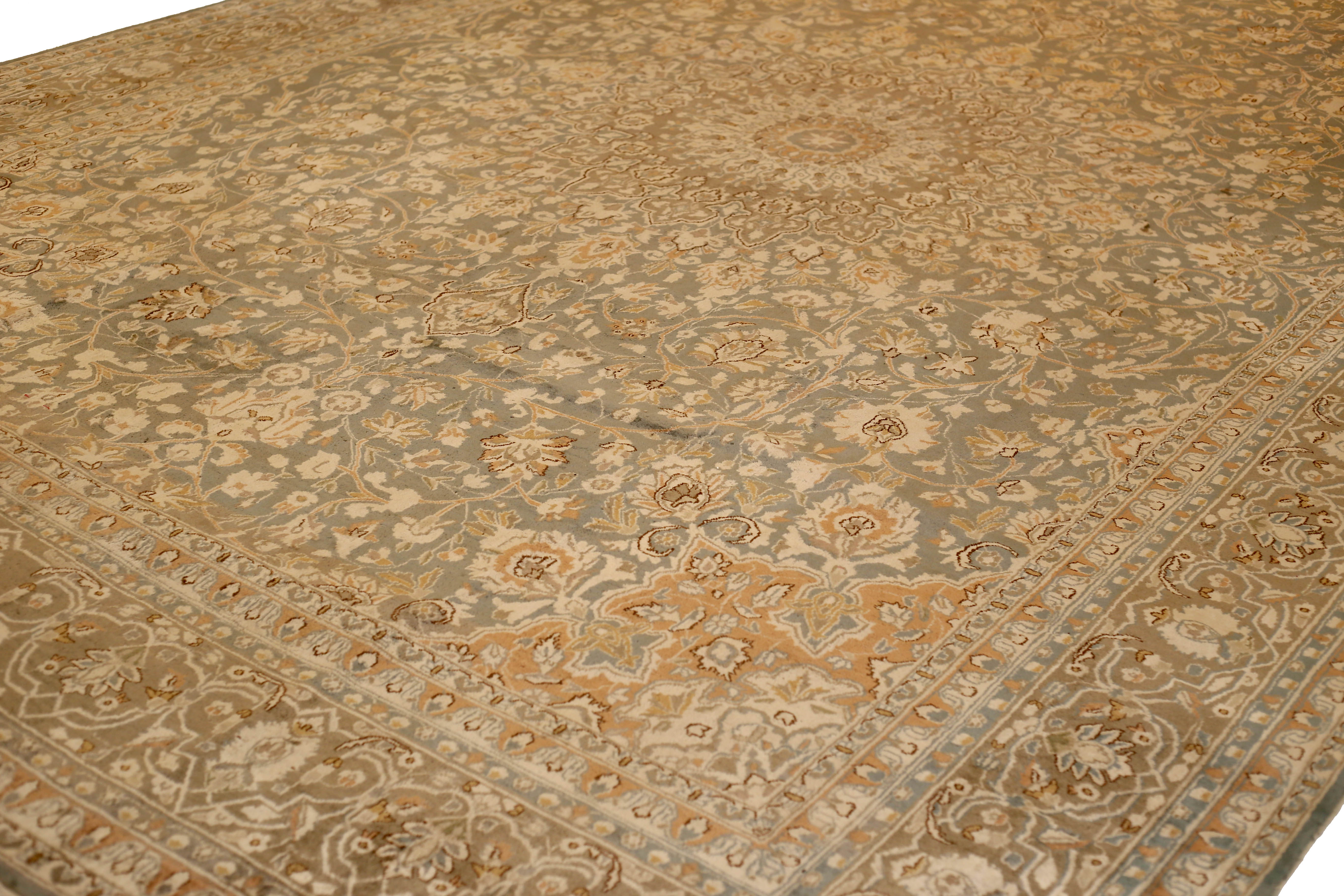 Thumbnail 11 for Antique Persian Kerman Transitional Rug 12870