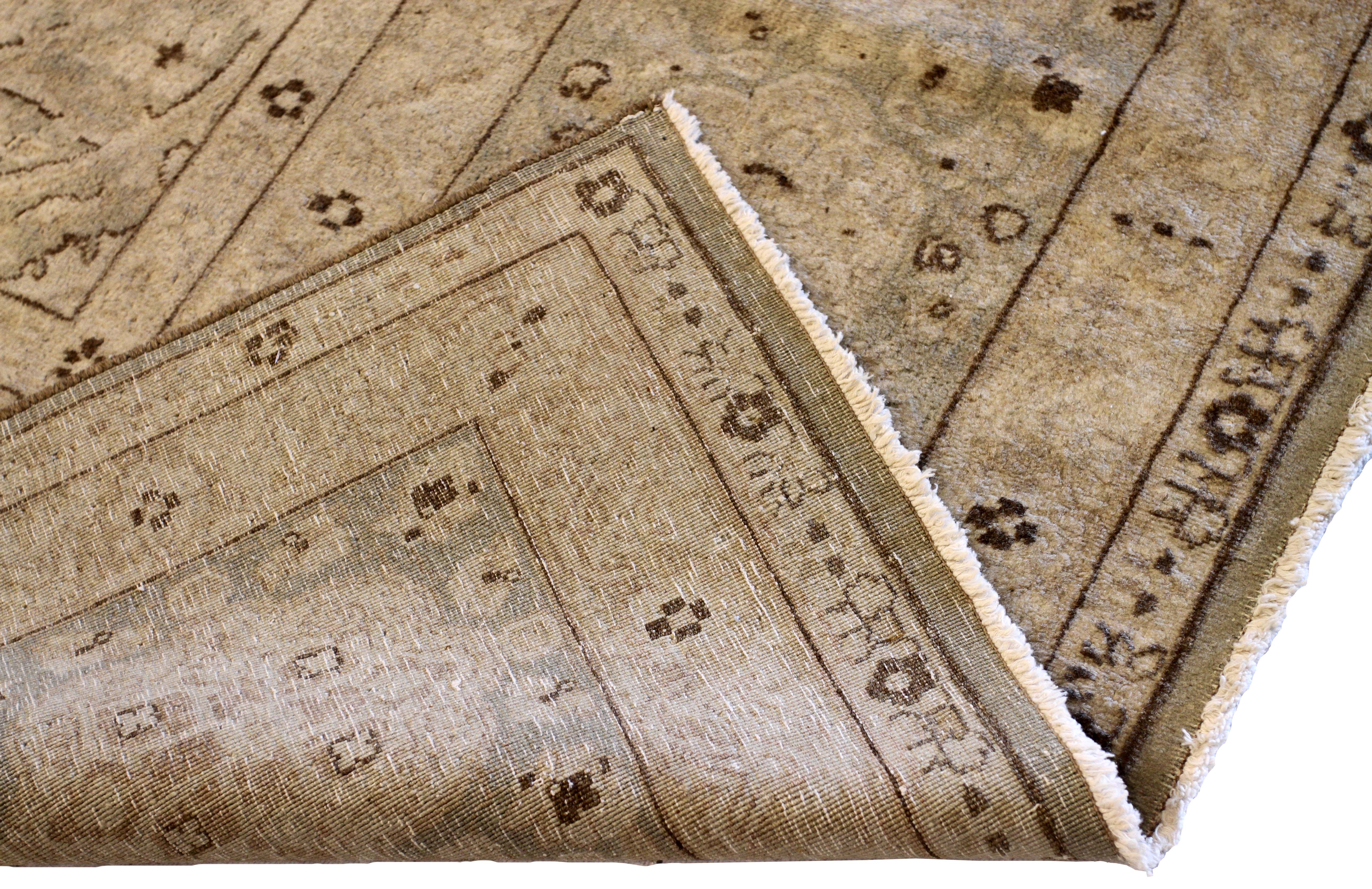 Thumbnail 4 for Antique Persian Kerman Transitional Rug 12871