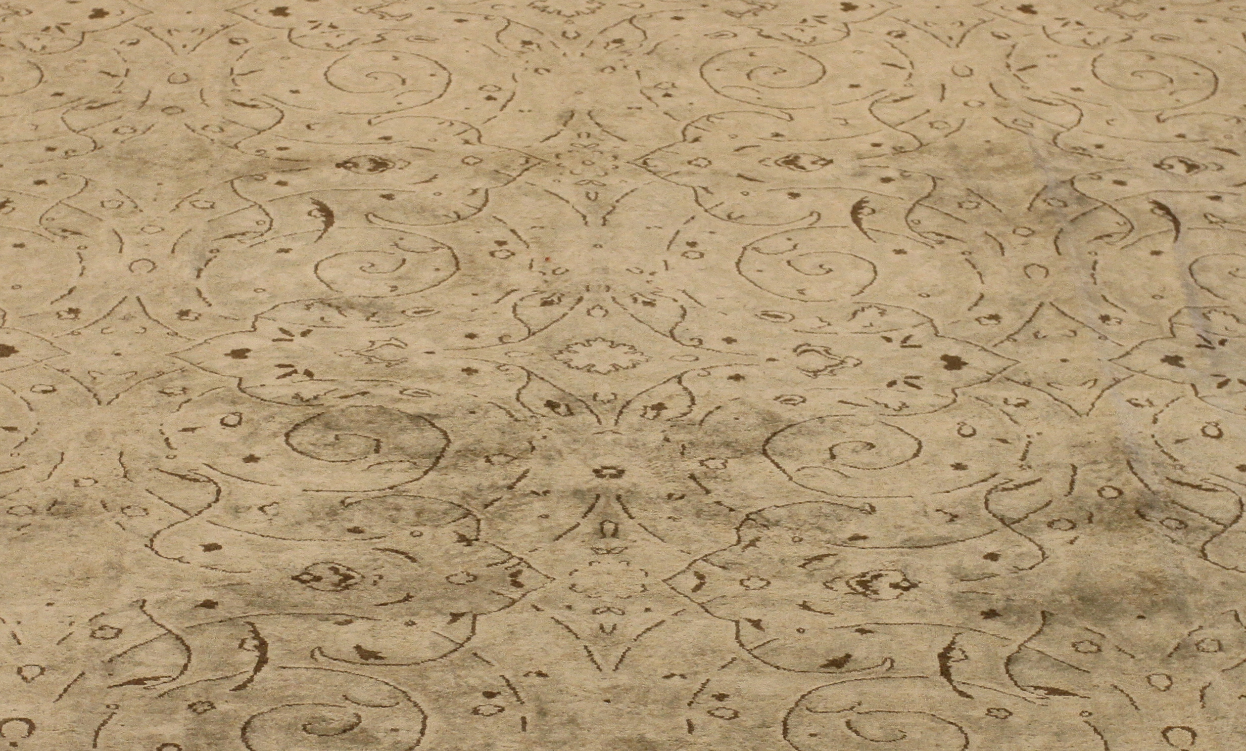 Thumbnail 5 for Antique Persian Kerman Transitional Rug 12871