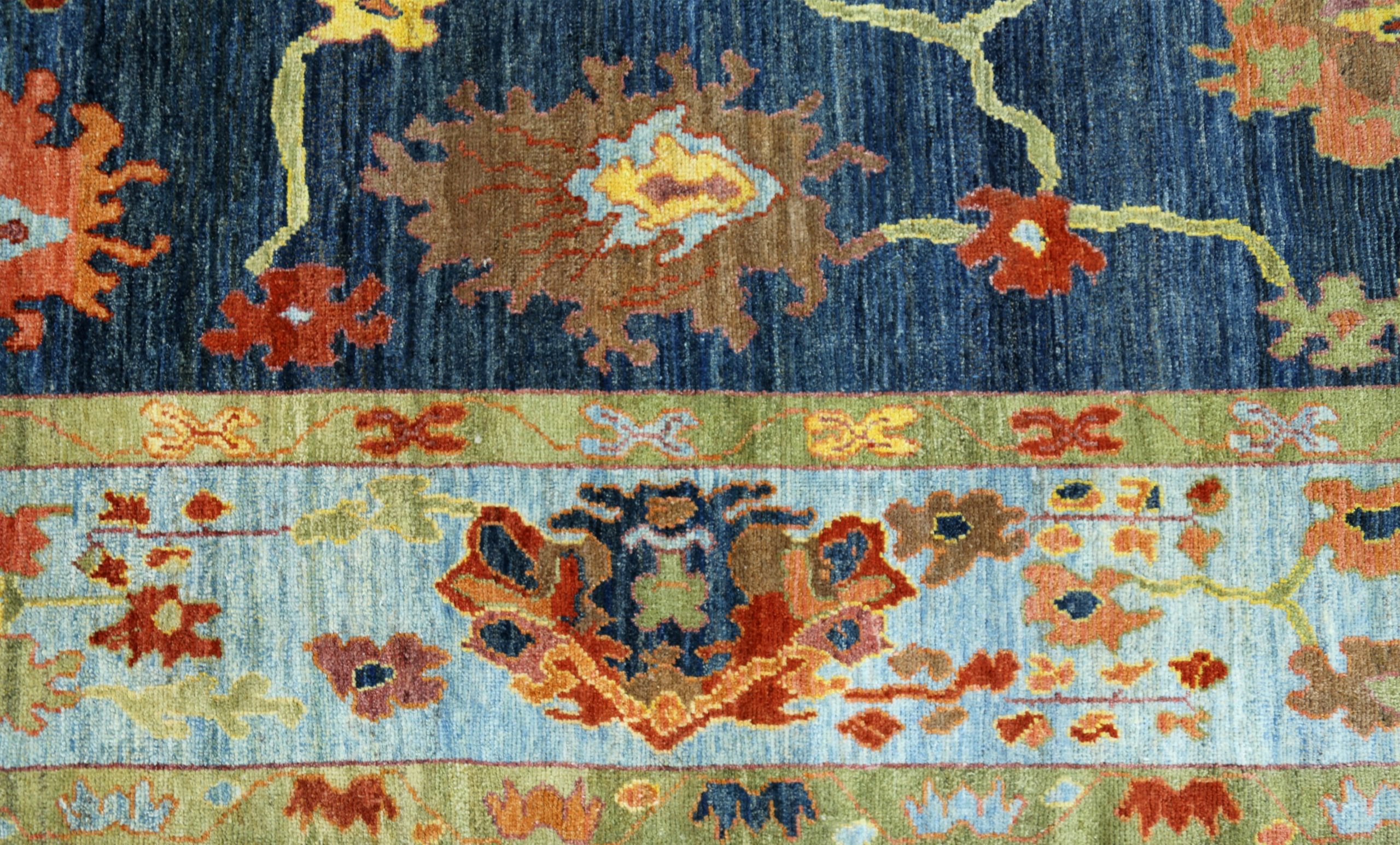 Thumbnail 6 for Persian Oushak Traditional Rug 89958