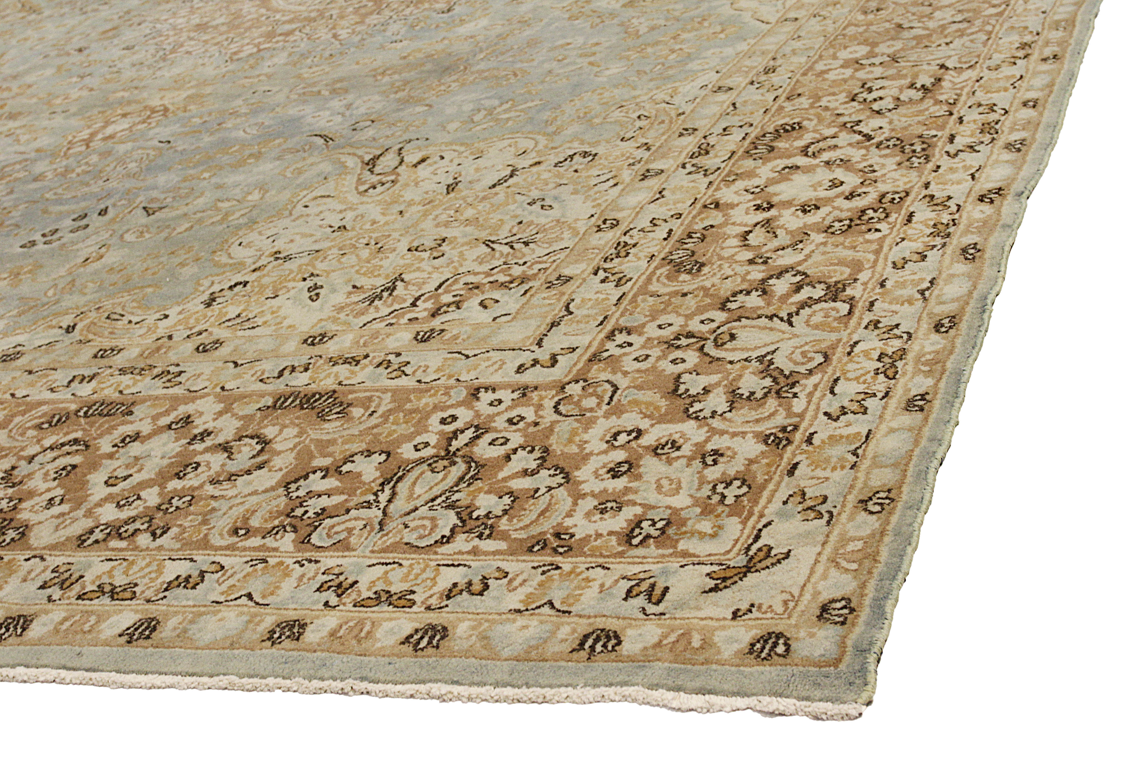 Thumbnail 8 for Antique Persian Kerman Transitional Rug 12874