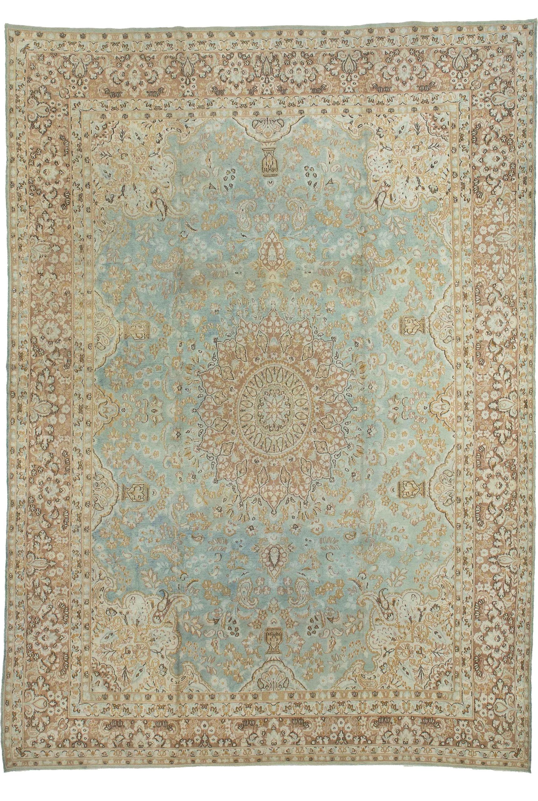 Thumbnail 15 for Antique Persian Kerman Transitional Rug 12874