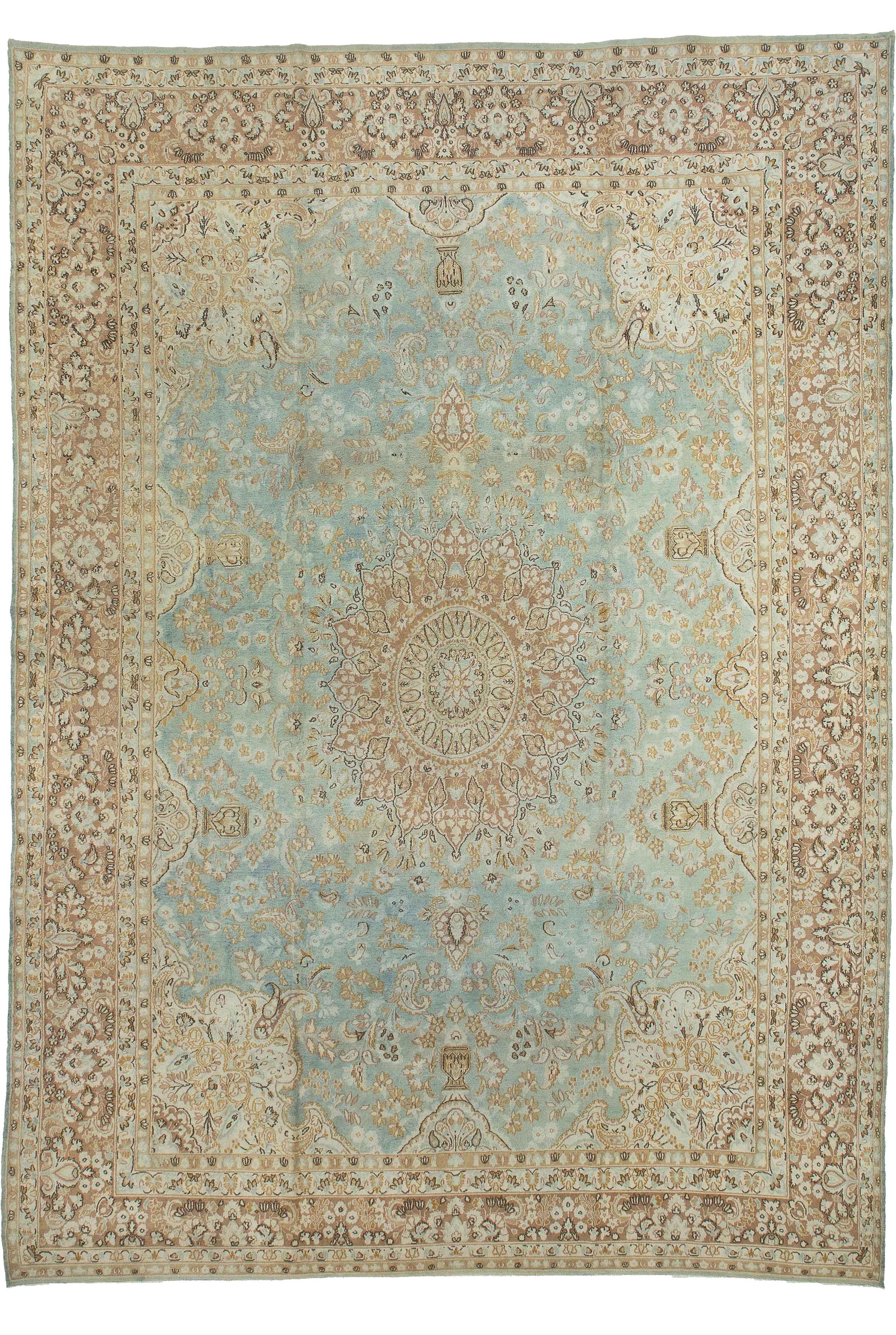Thumbnail 3 for Antique Persian Kerman Transitional Rug 12874